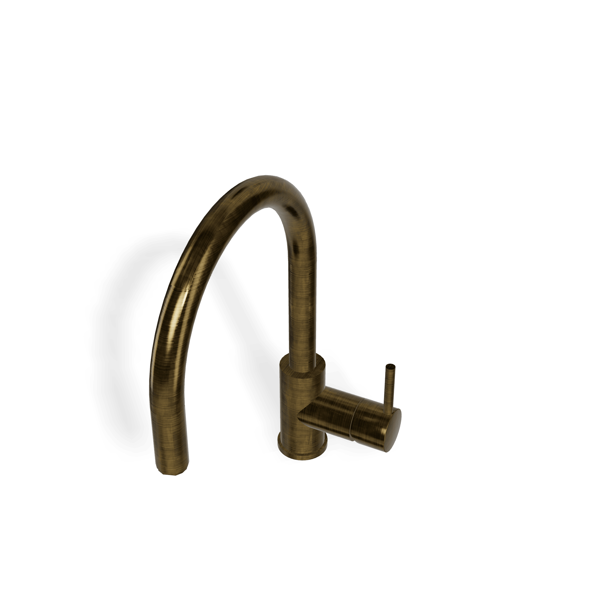 Смеситель для кухни с выдвижным изливом Design