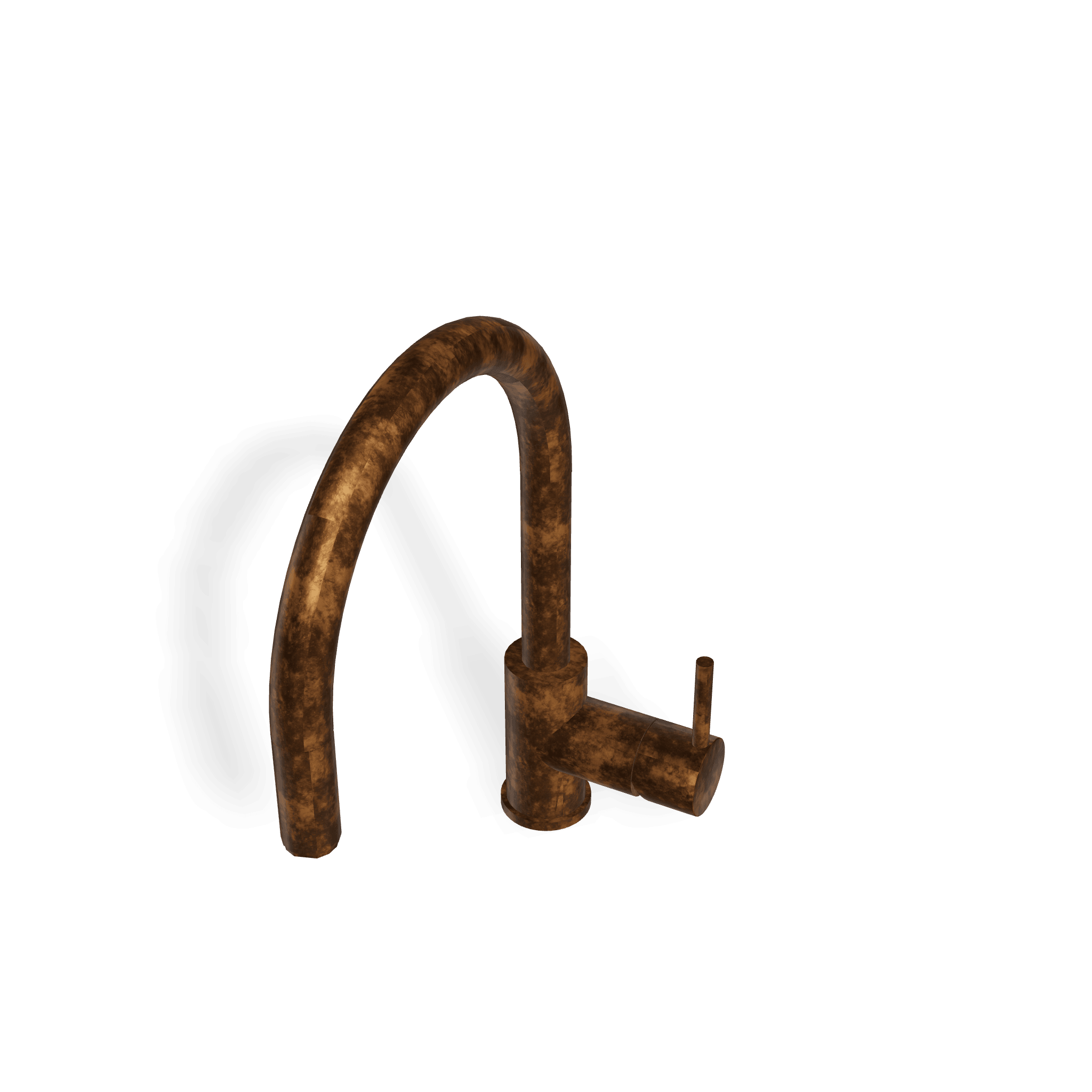 Смеситель для кухни с выдвижным изливом Design