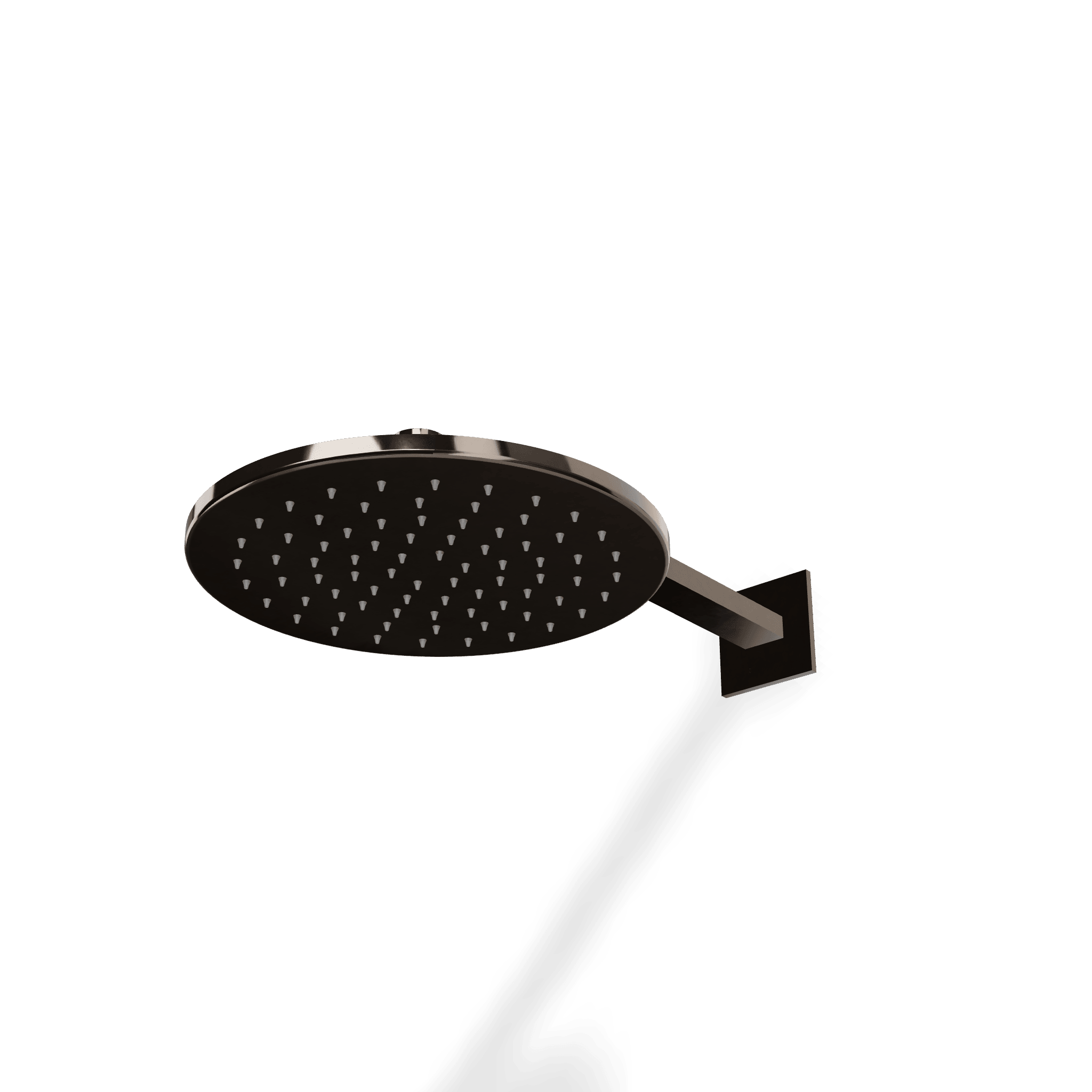 Верхний душ диаметр 250 мм с кронштейном 320 мм из стены