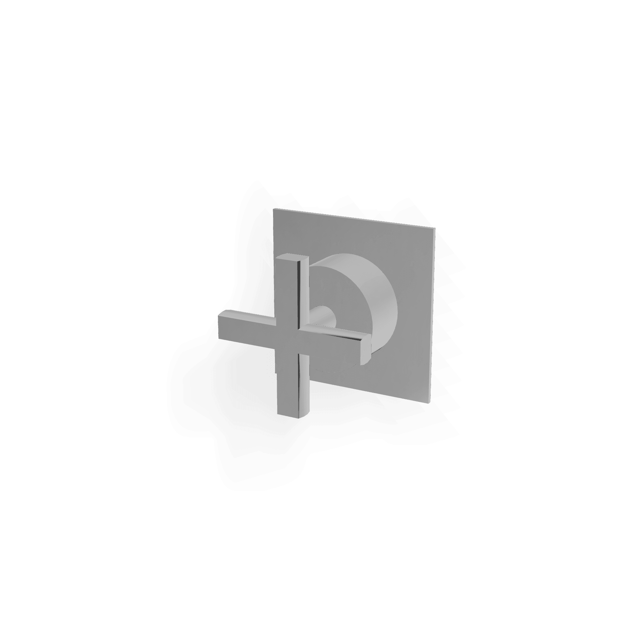 Внешняя часть запорного вентиля 1/2