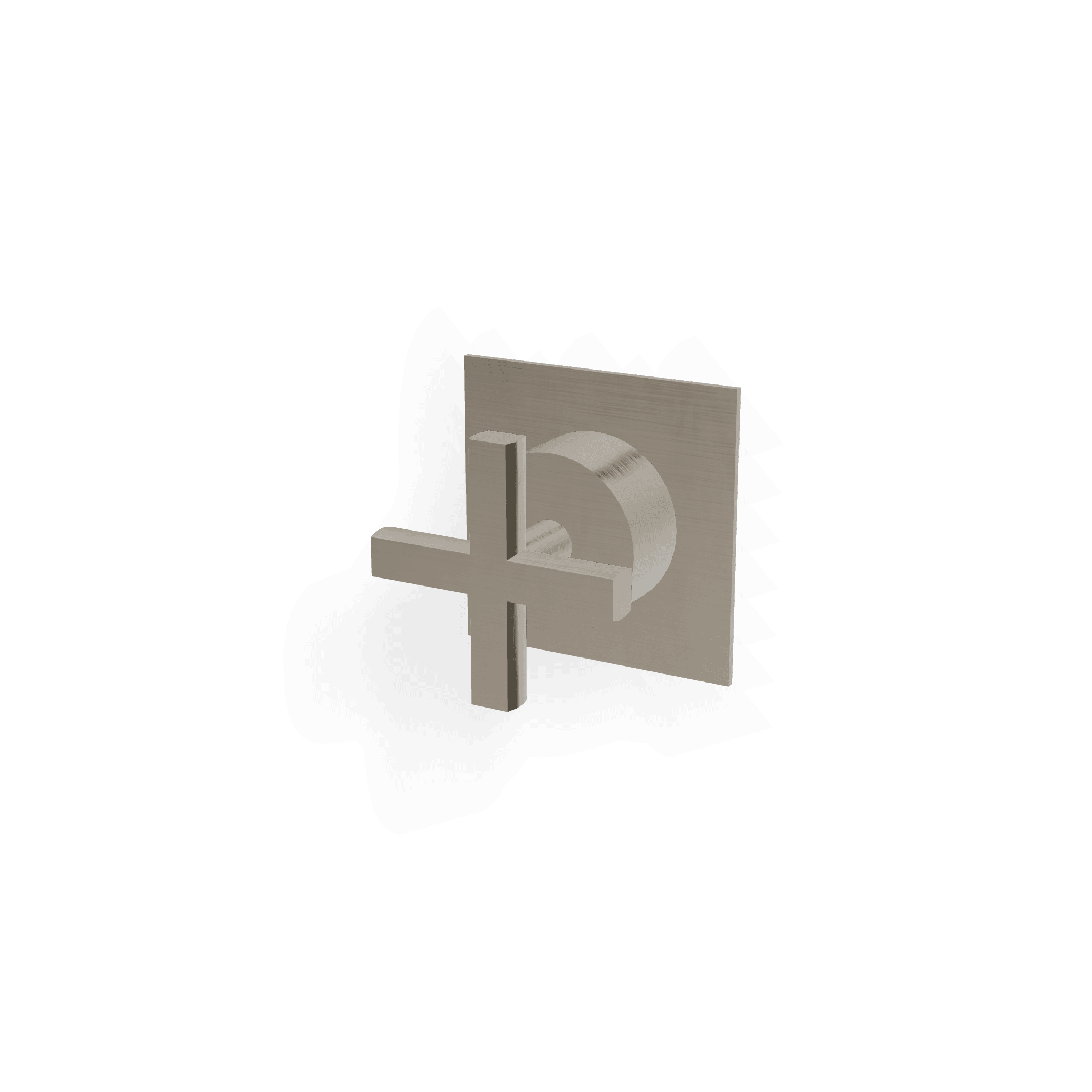 Внешняя часть запорного вентиля 1/2