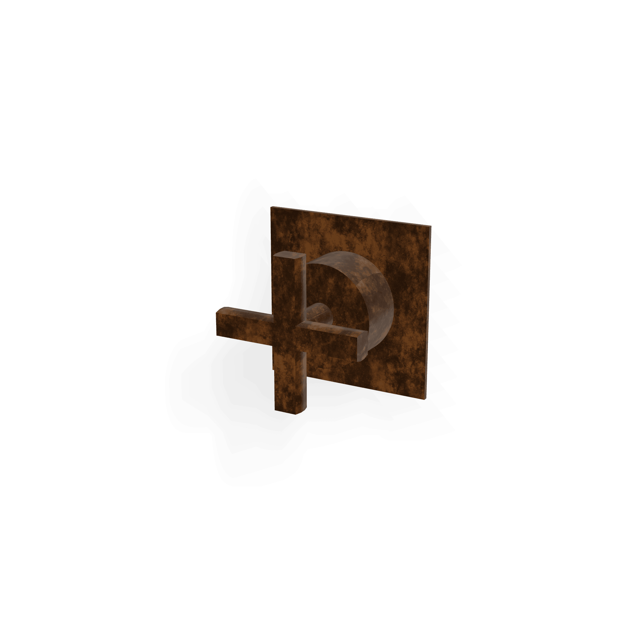 Внешняя часть запорного вентиля 1/2