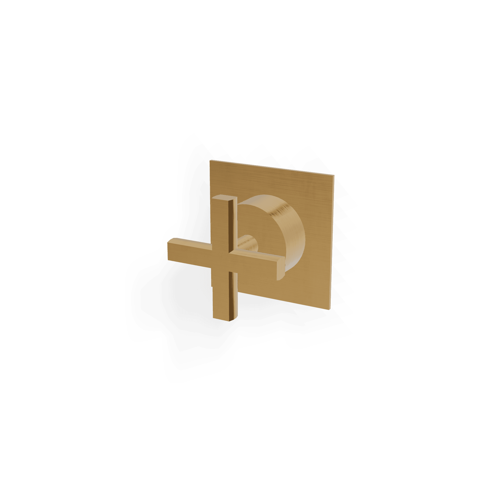 Внешняя часть запорного вентиля 1/2