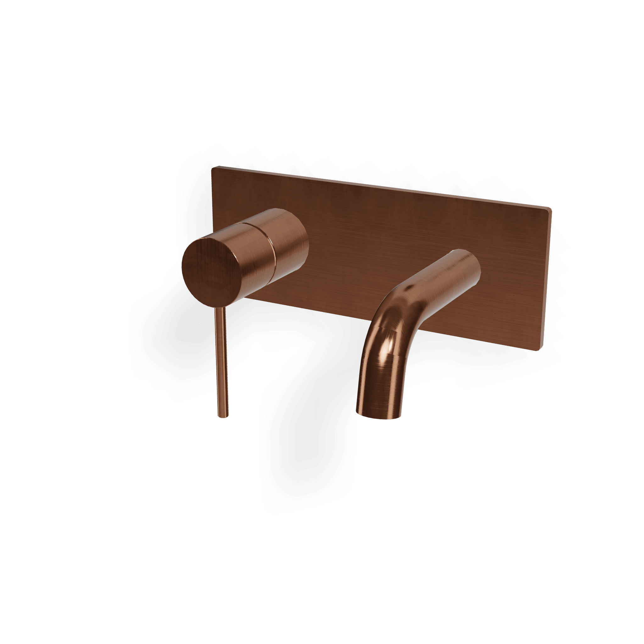 Внешняя часть смесителя для раковины из стены 100 мм 40mm