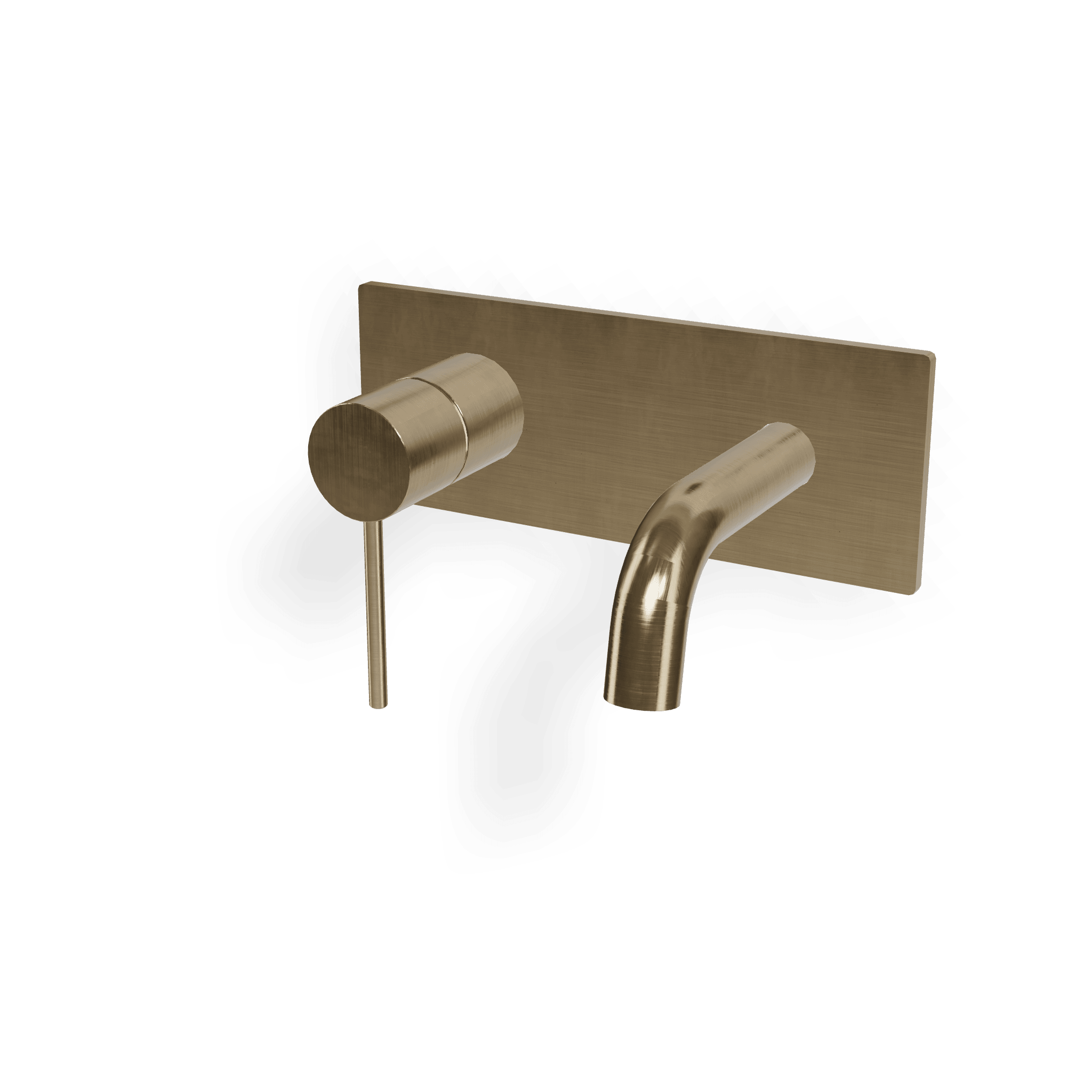 Внешняя часть смесителя для раковины из стены 100 мм 40mm