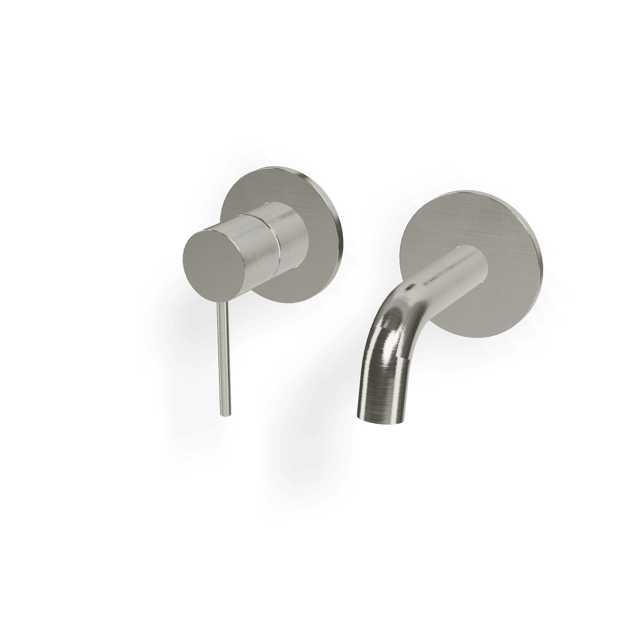 Внешняя часть смесителя для раковины из стены 100 мм 40mm