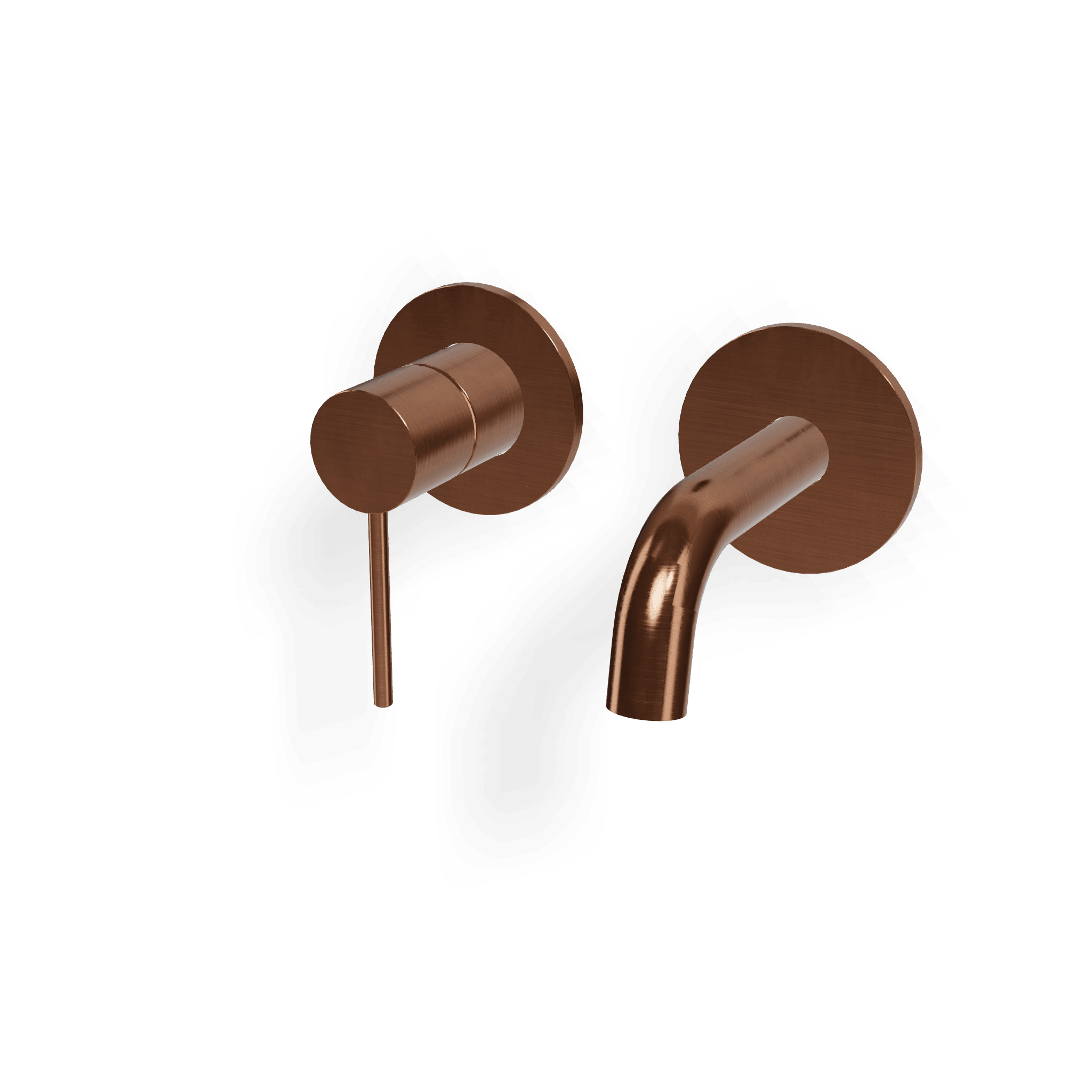 Внешняя часть смесителя для раковины из стены 100 мм 40mm