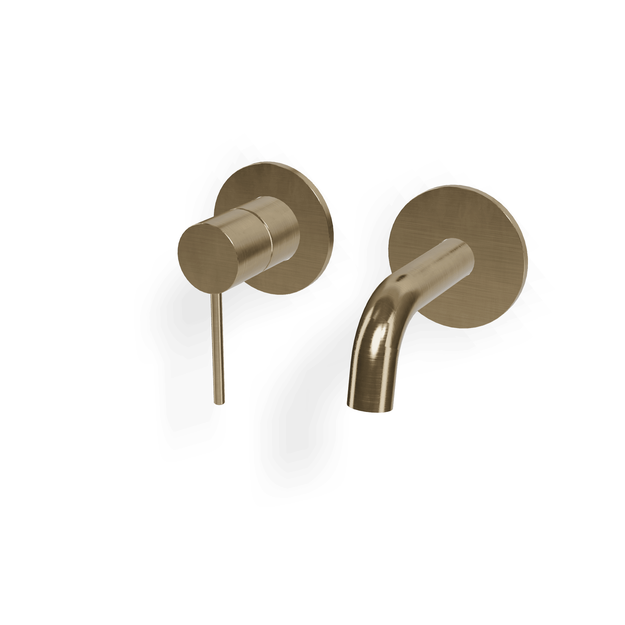 Внешняя часть смесителя для раковины из стены 100 мм 40mm