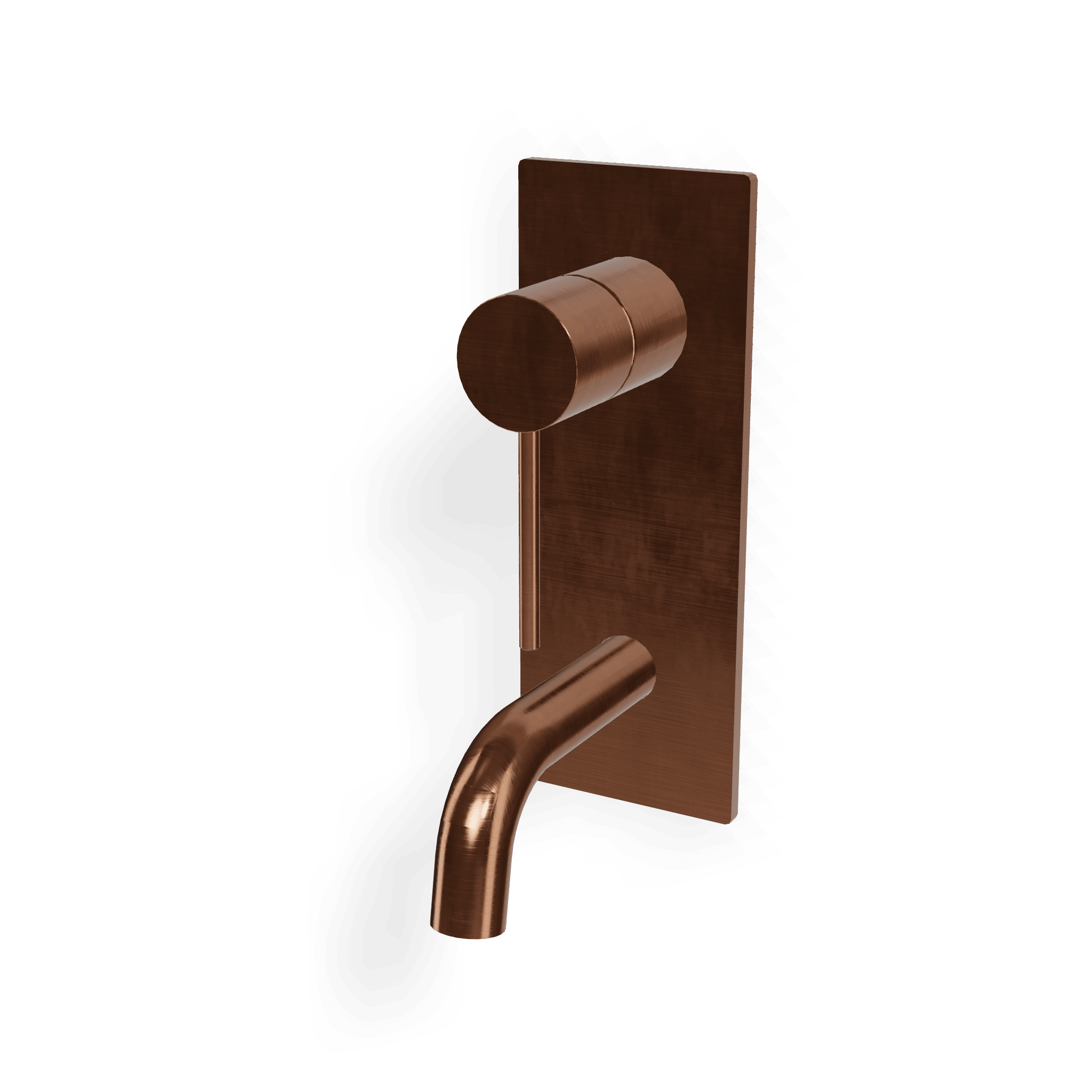 Внешняя часть смесителя для раковины из стены 100 мм 40mm