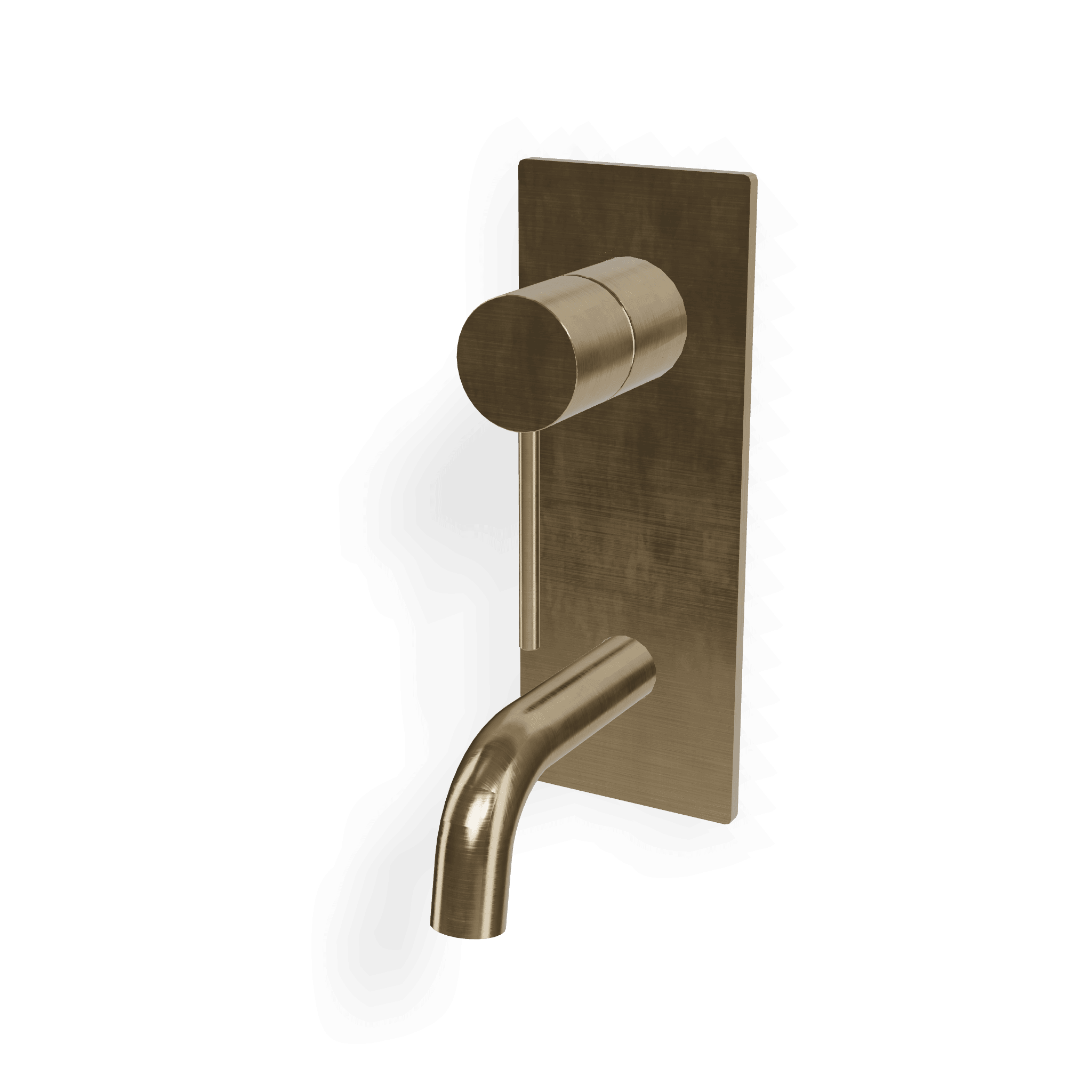 Внешняя часть смесителя для раковины из стены 100 мм 40mm