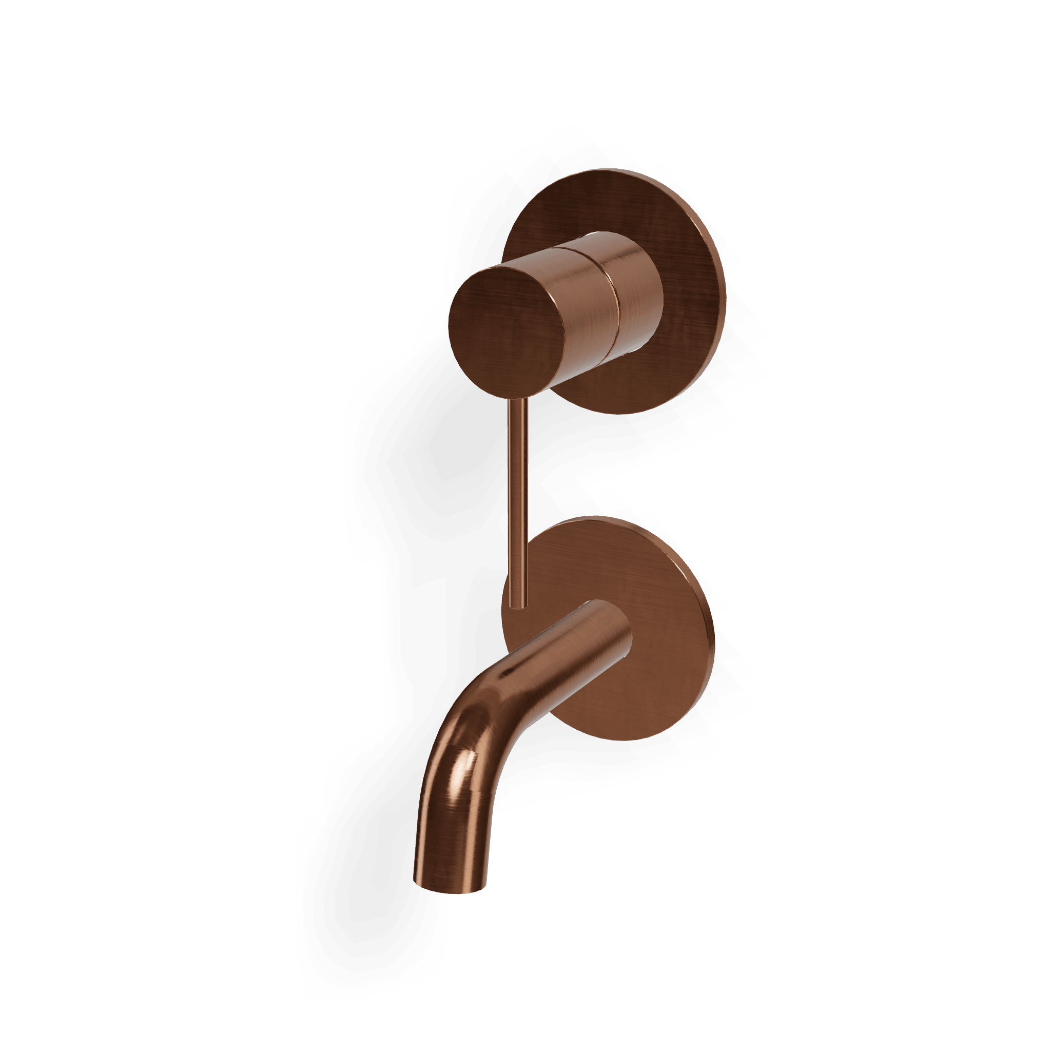 Внешняя часть смесителя для раковины из стены 100 мм 40mm