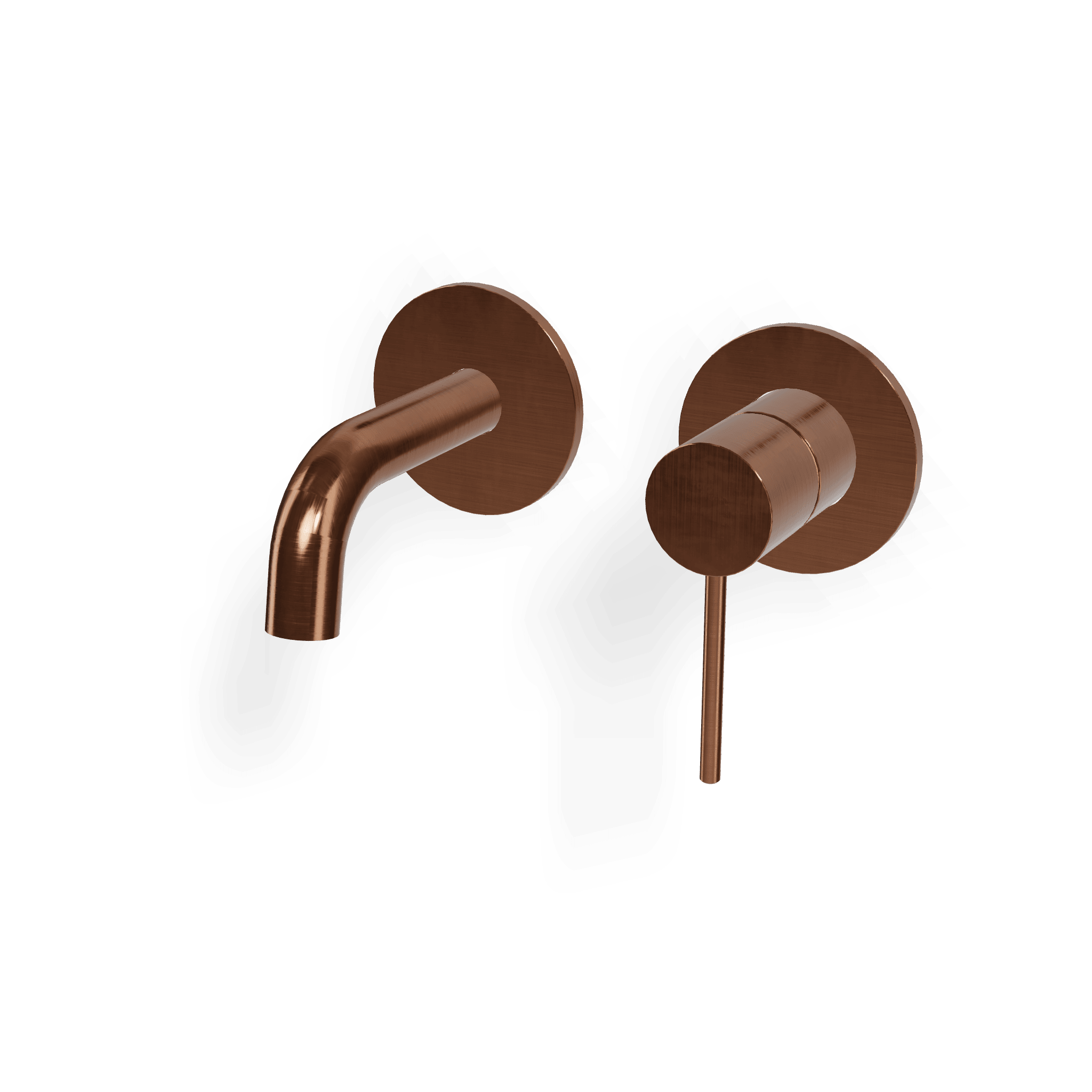 Внешняя часть смесителя для раковины из стены 100 мм 40mm