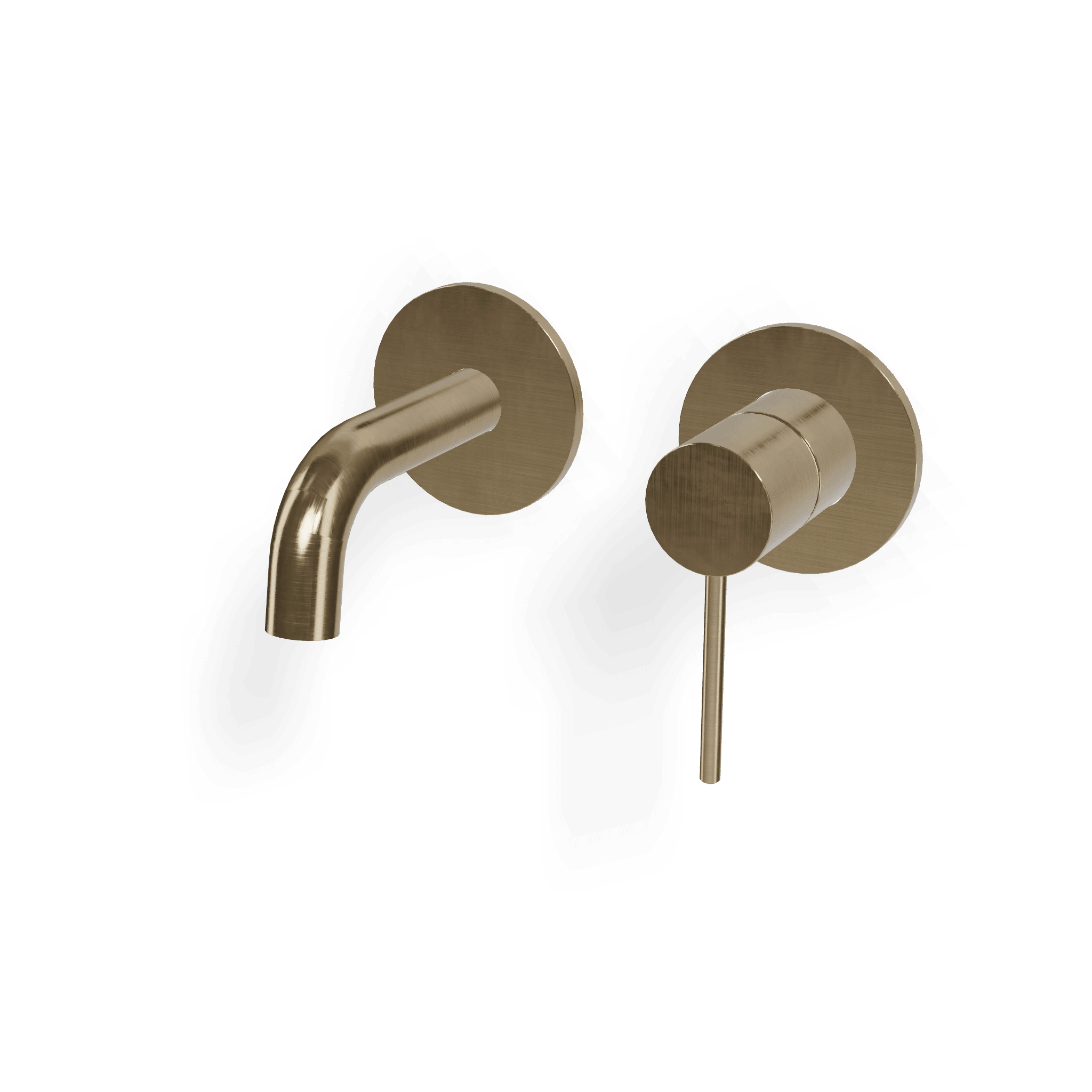 Внешняя часть смесителя для раковины из стены 100 мм 40mm