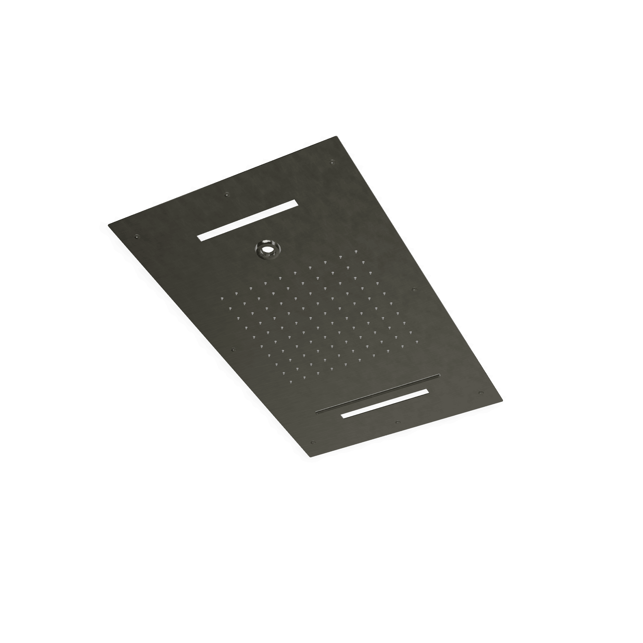 Верхний душ 700х400 мм встраиваемый с режимами 