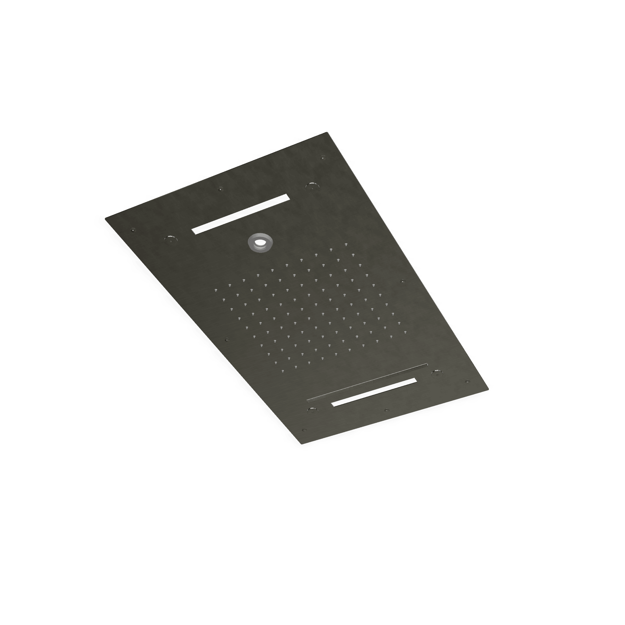 Верхний душ 700х400 мм встраиваемый с режимами 