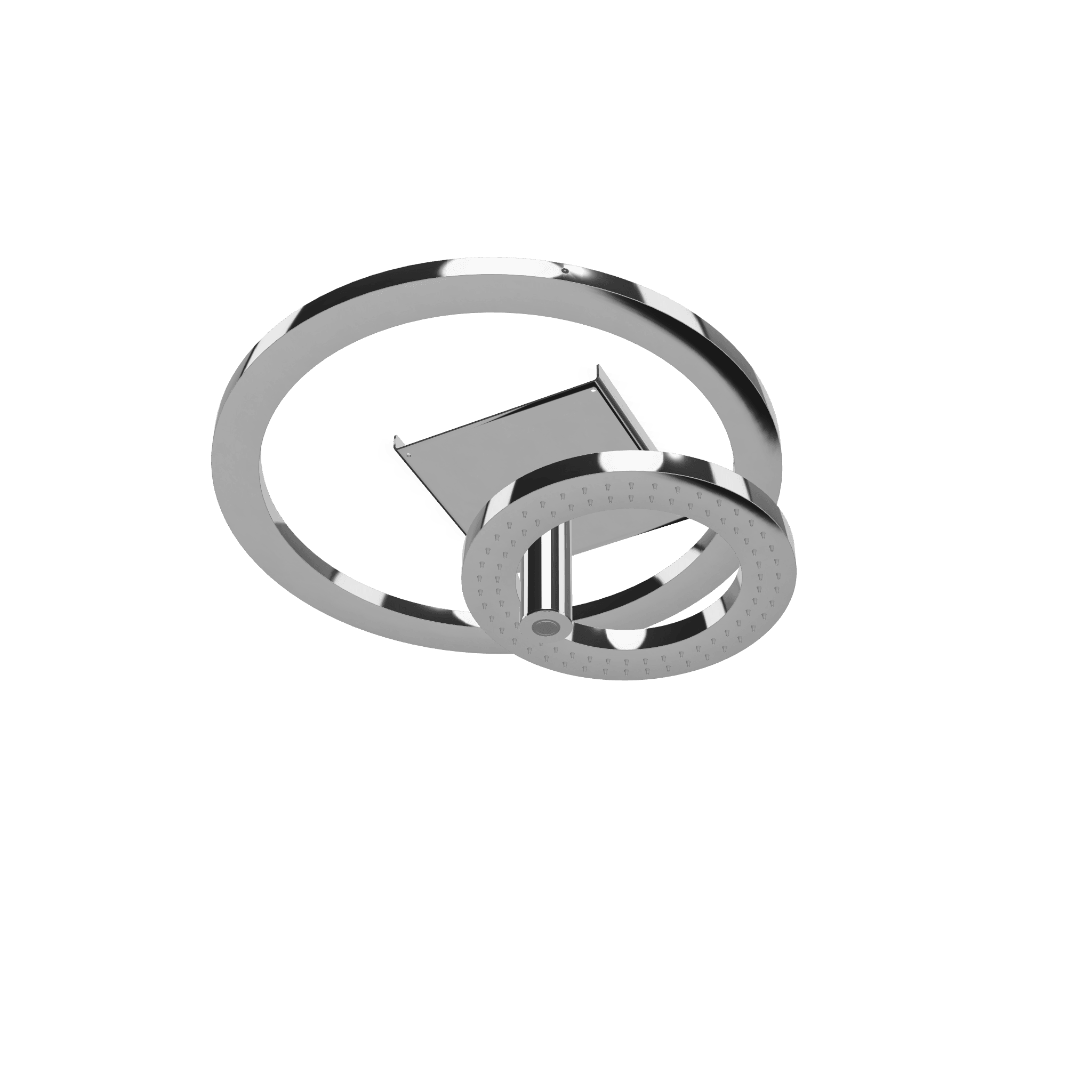 Верхний душ диаметр 280(500) мм с 2-мя режимами и LED подсветкой W-70S