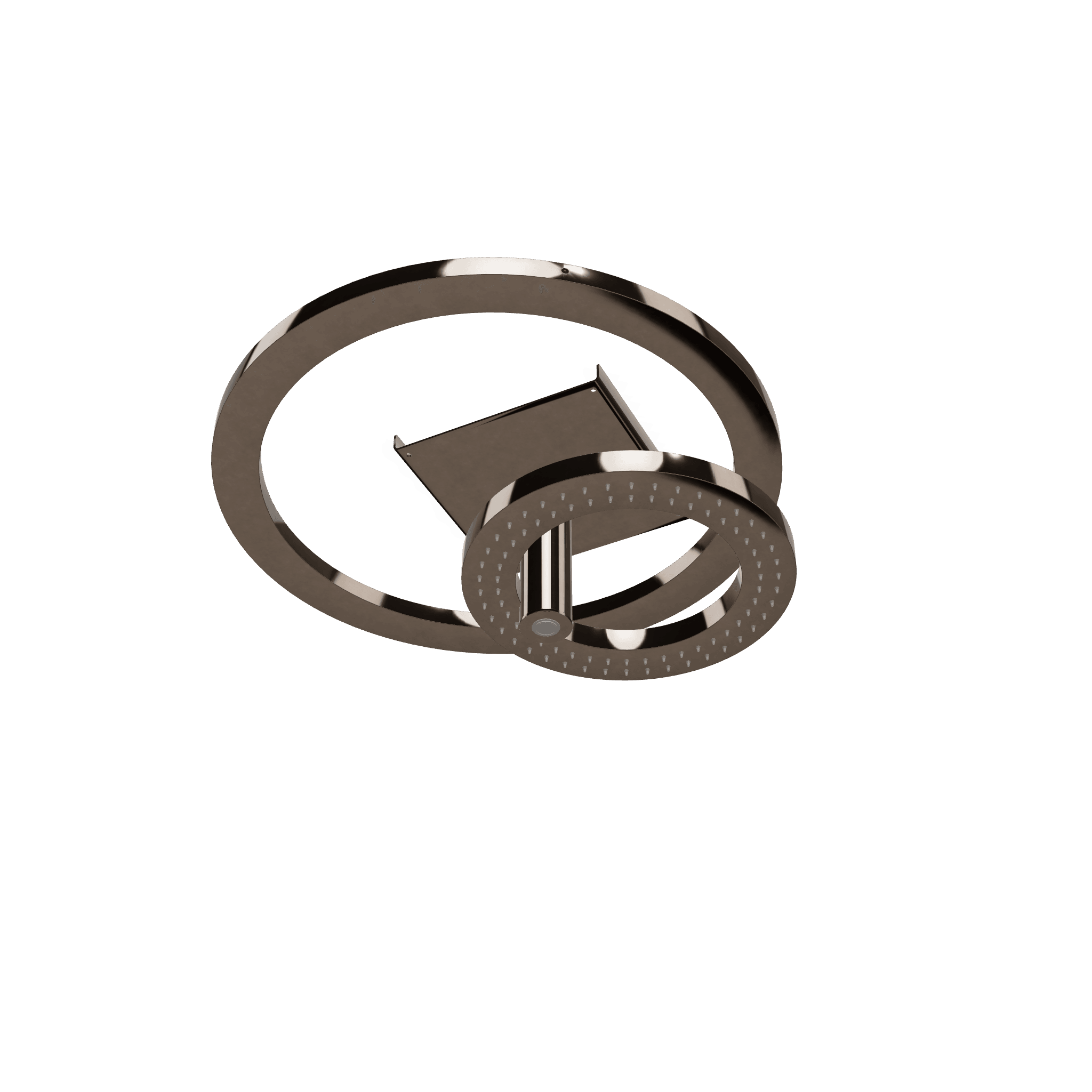 Верхний душ диаметр 280(500) мм с 2-мя режимами и LED подсветкой W-70S