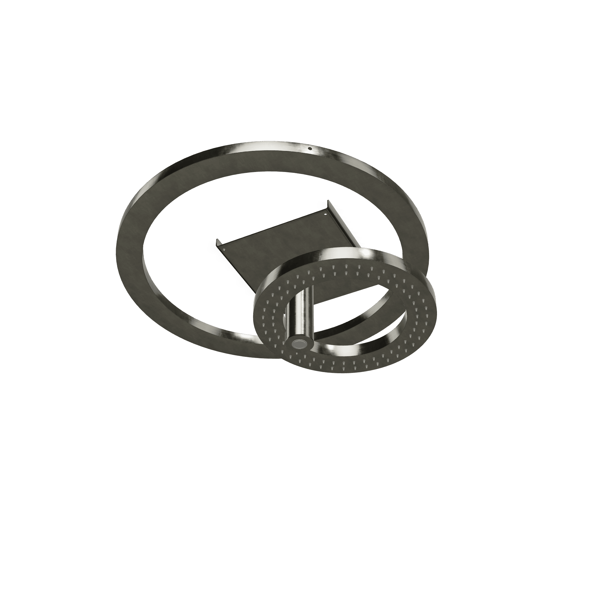 Верхний душ диаметр 280(500) мм с 2-мя режимами и LED подсветкой W-70S