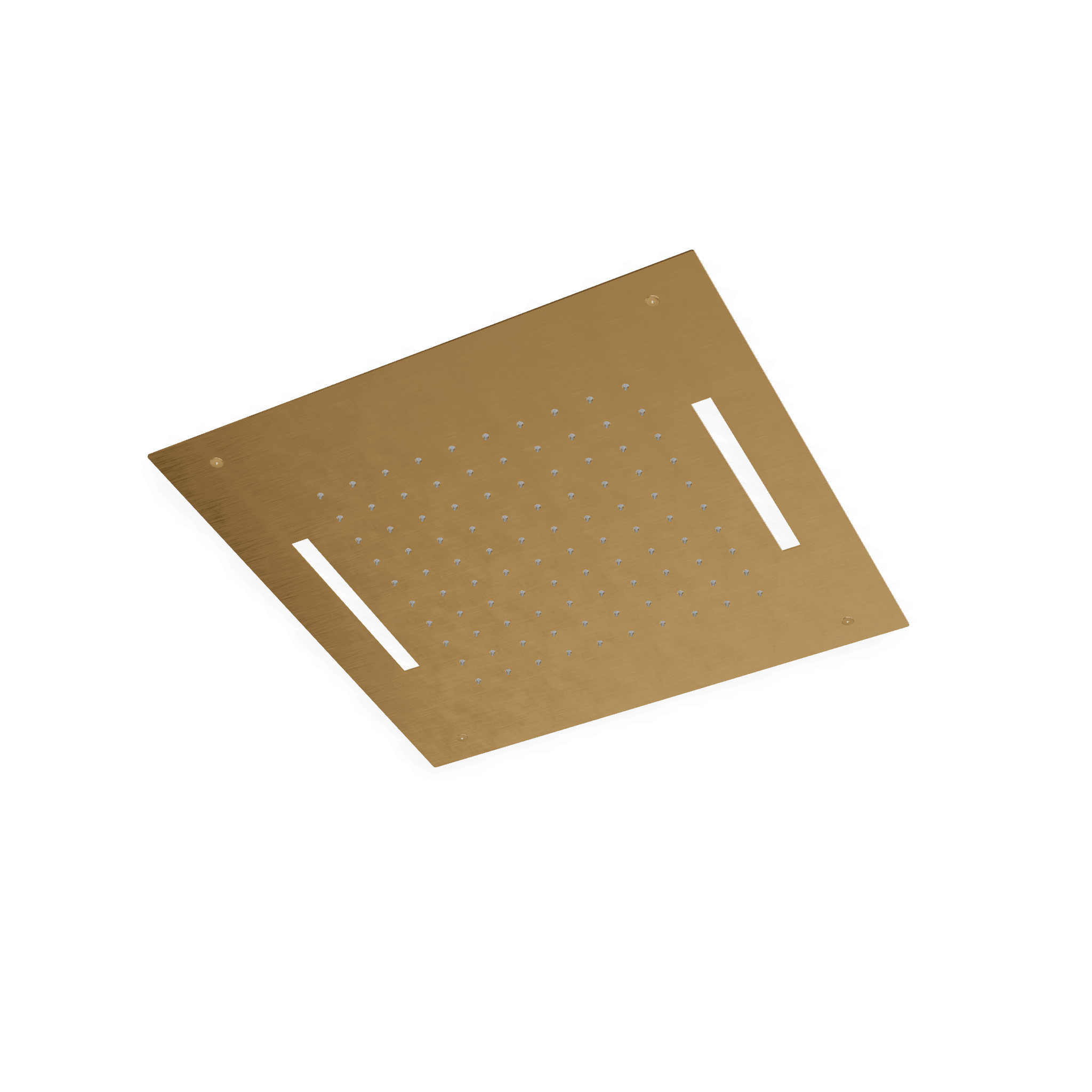 Верхний душ 430х430 мм встраиваемый с режимом 