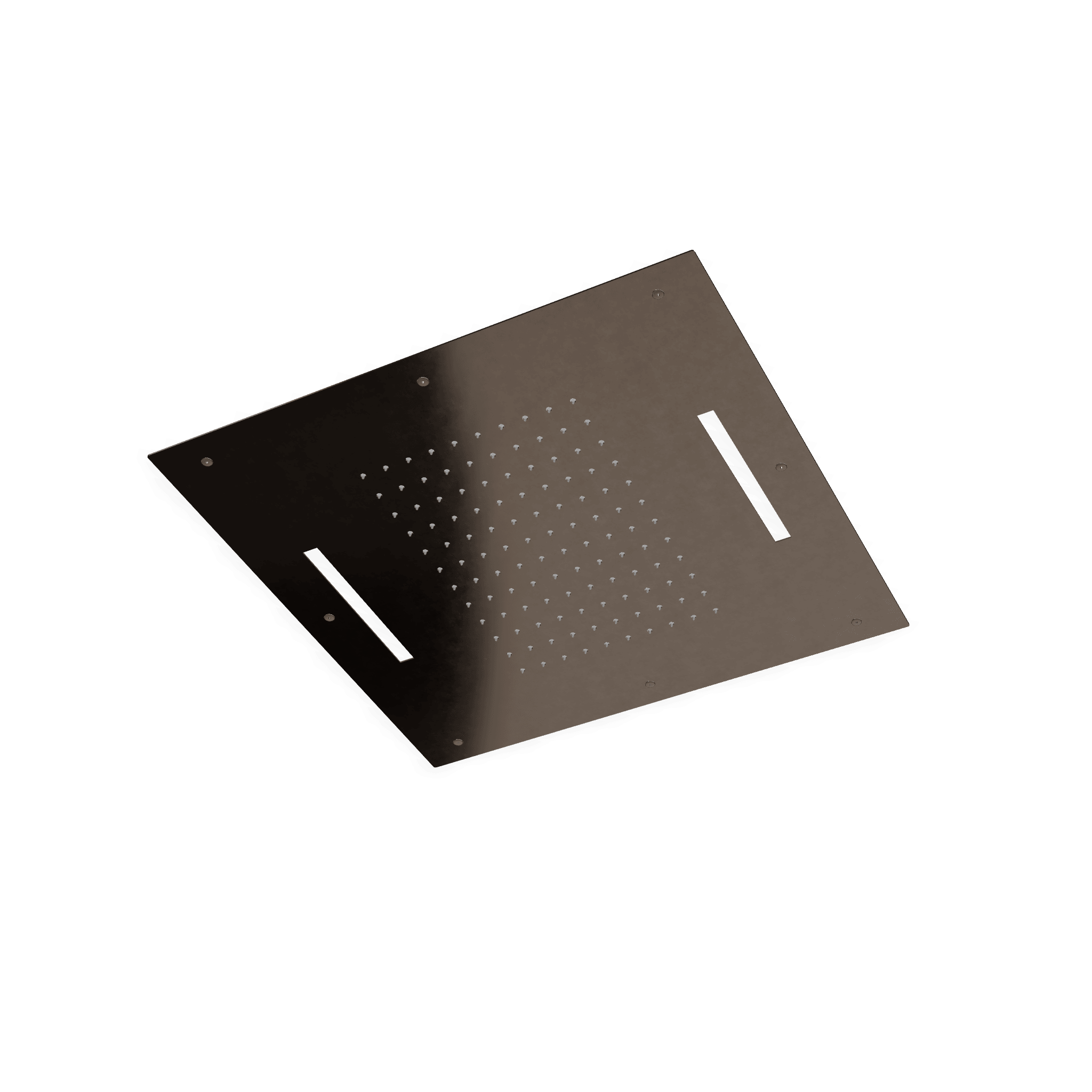 Верхний душ 500х500 мм встраиваемый с режимом 