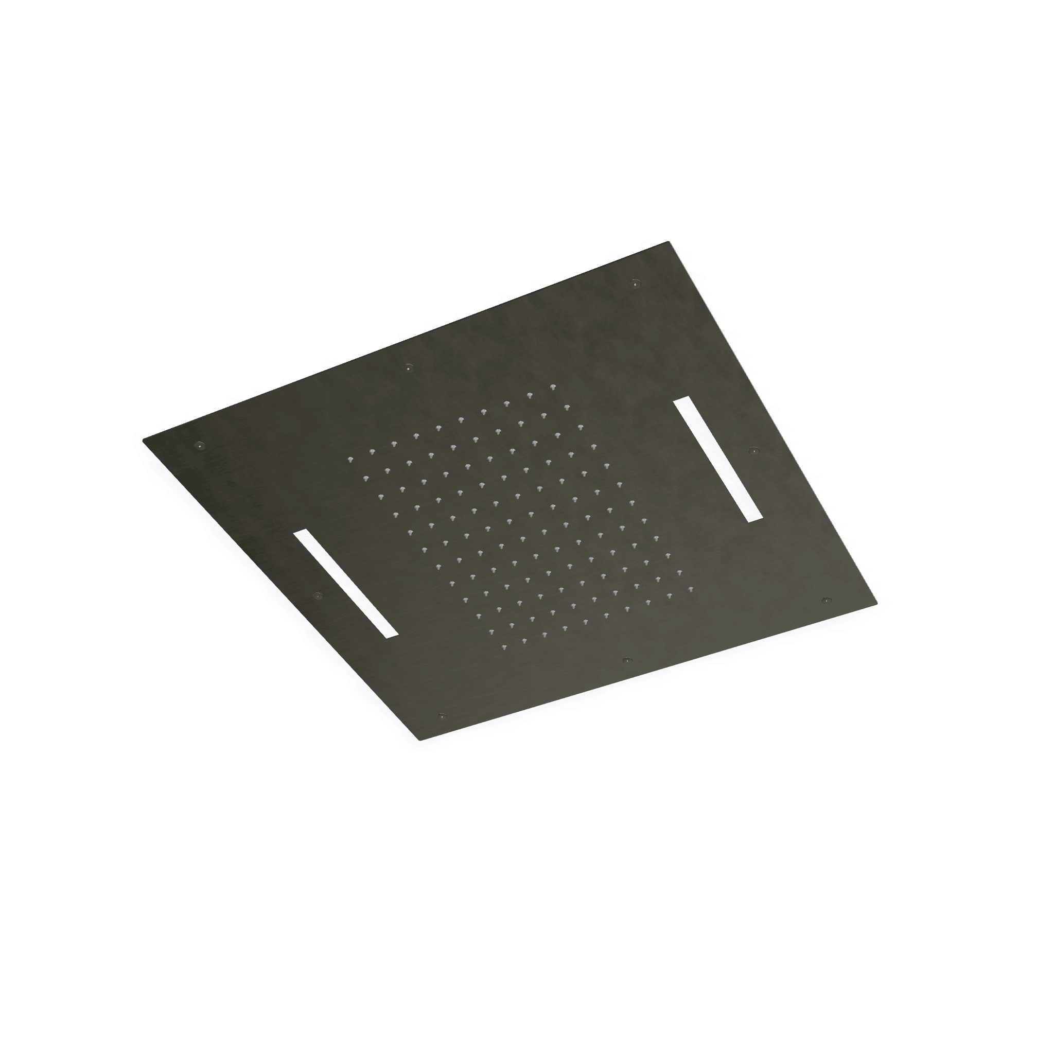 Верхний душ 500х500 мм встраиваемый с режимом 