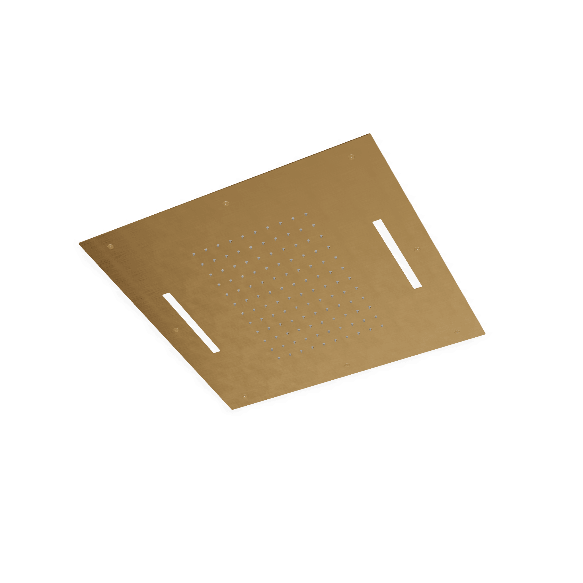 Верхний душ 500х500 мм встраиваемый с режимом 