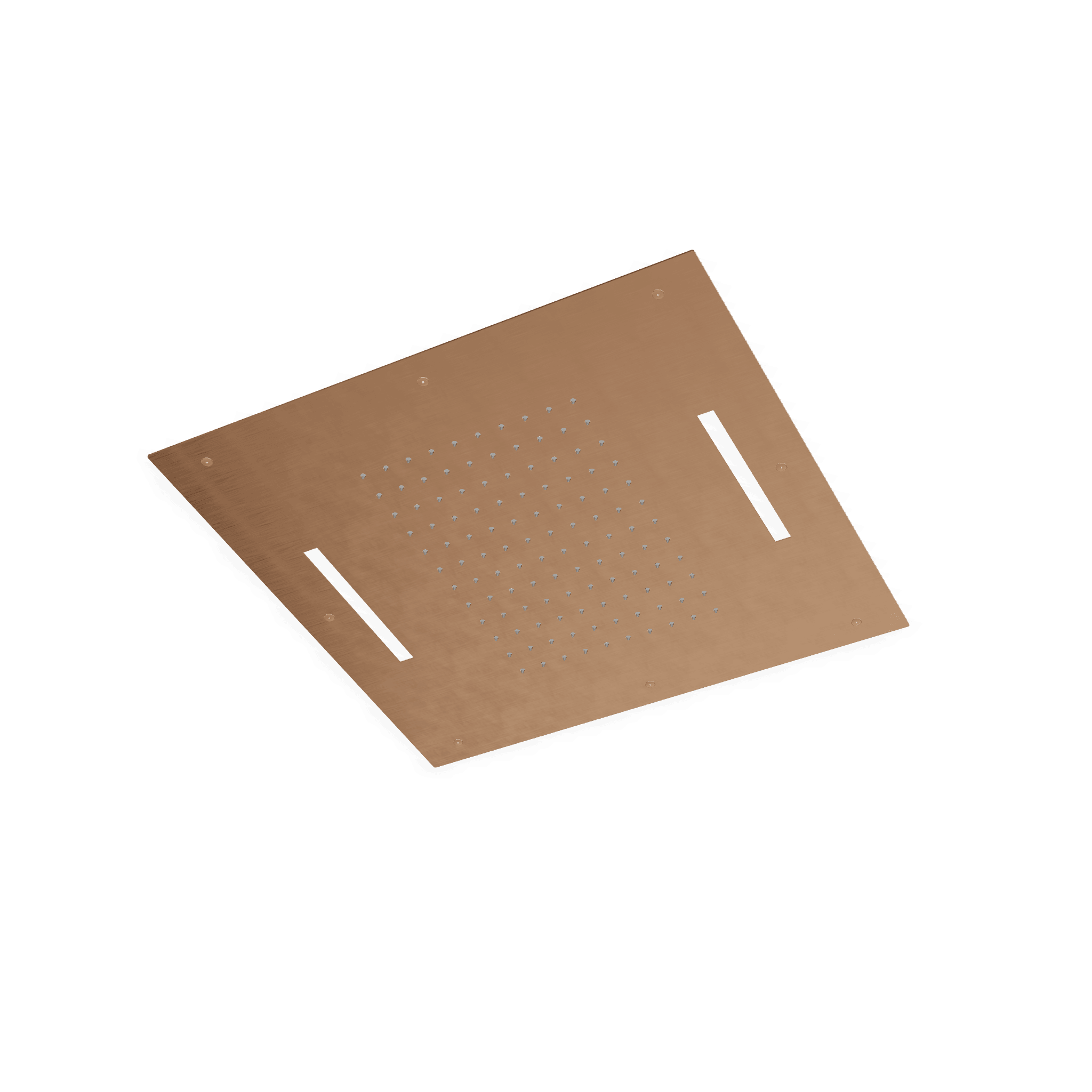 Верхний душ 500х500 мм встраиваемый с режимом 