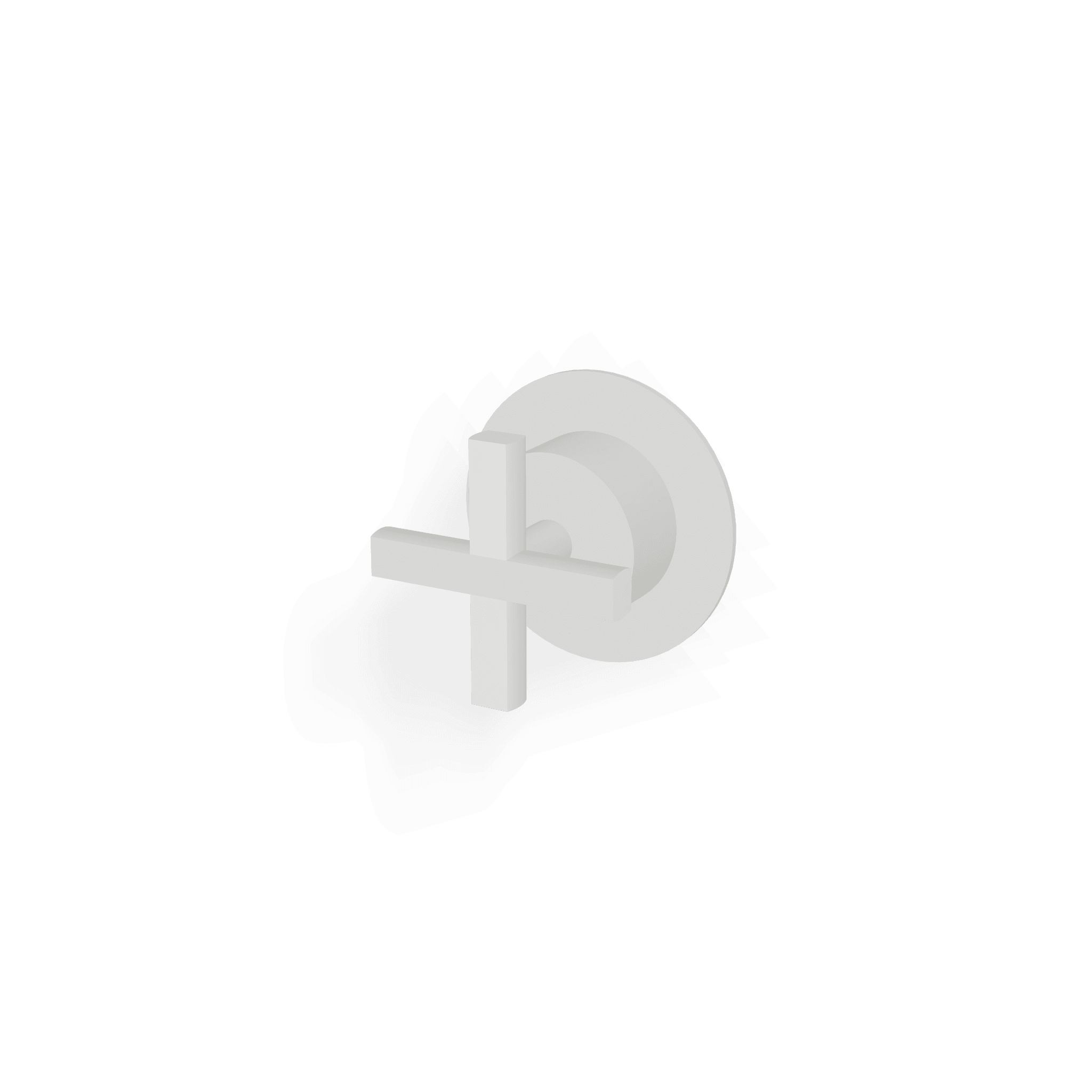 Внешняя часть запорного вентиля 1/2