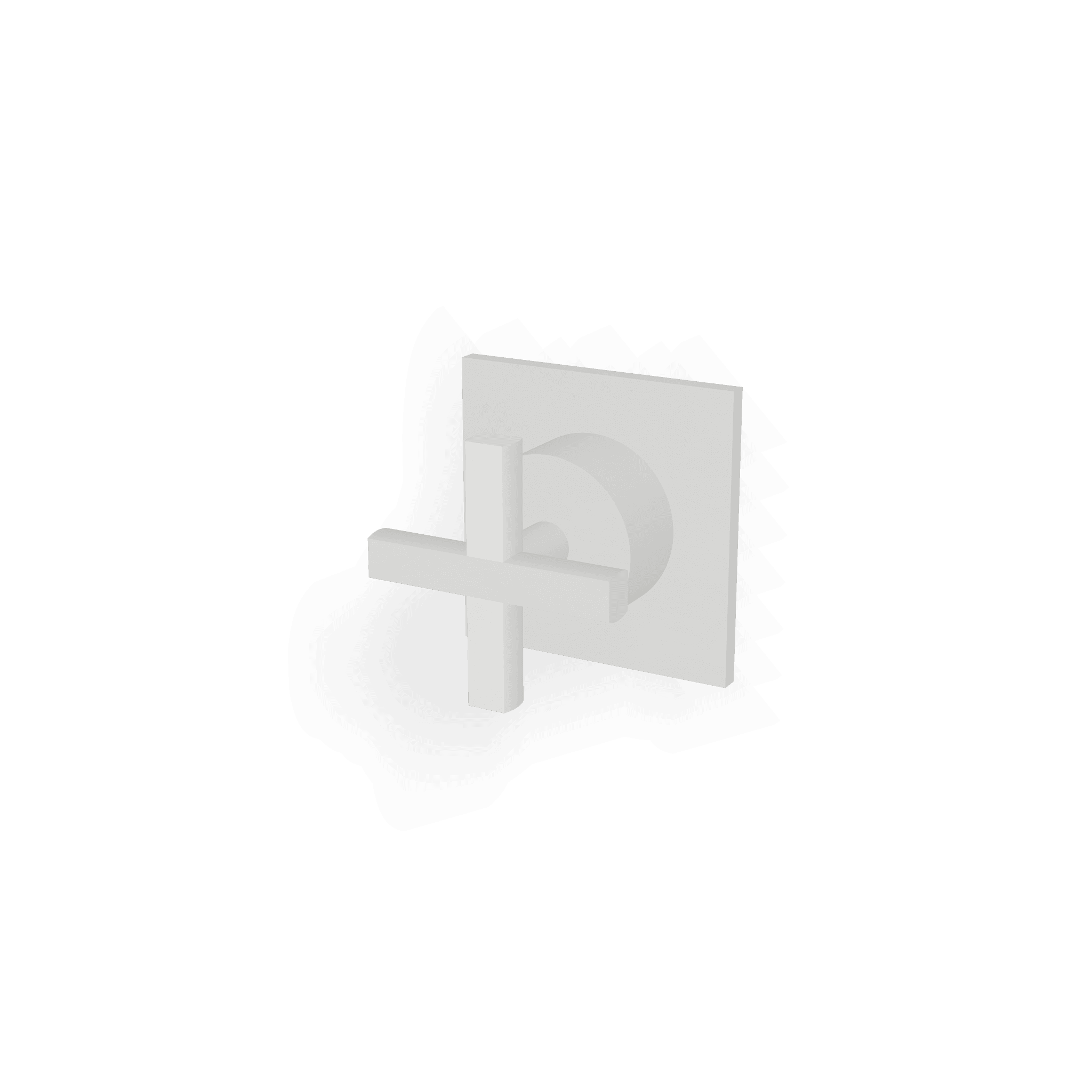 Внешняя часть девиатора на 2 потребителя с перекрытием X-Change