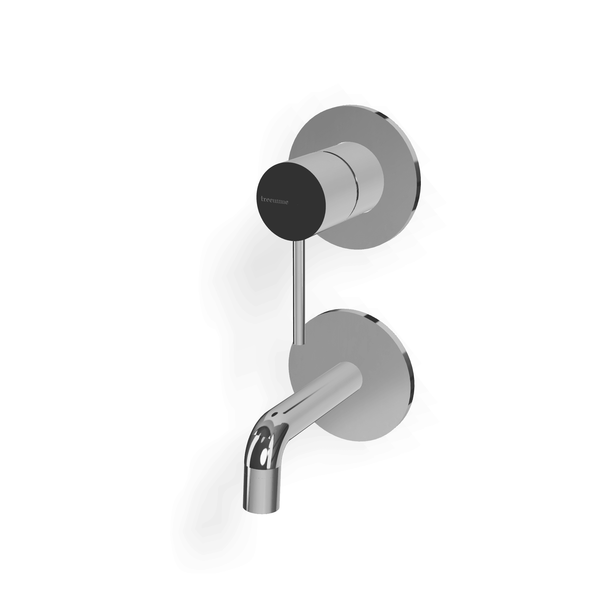 Внешняя часть смесителя для раковины из стены 97 мм Up+