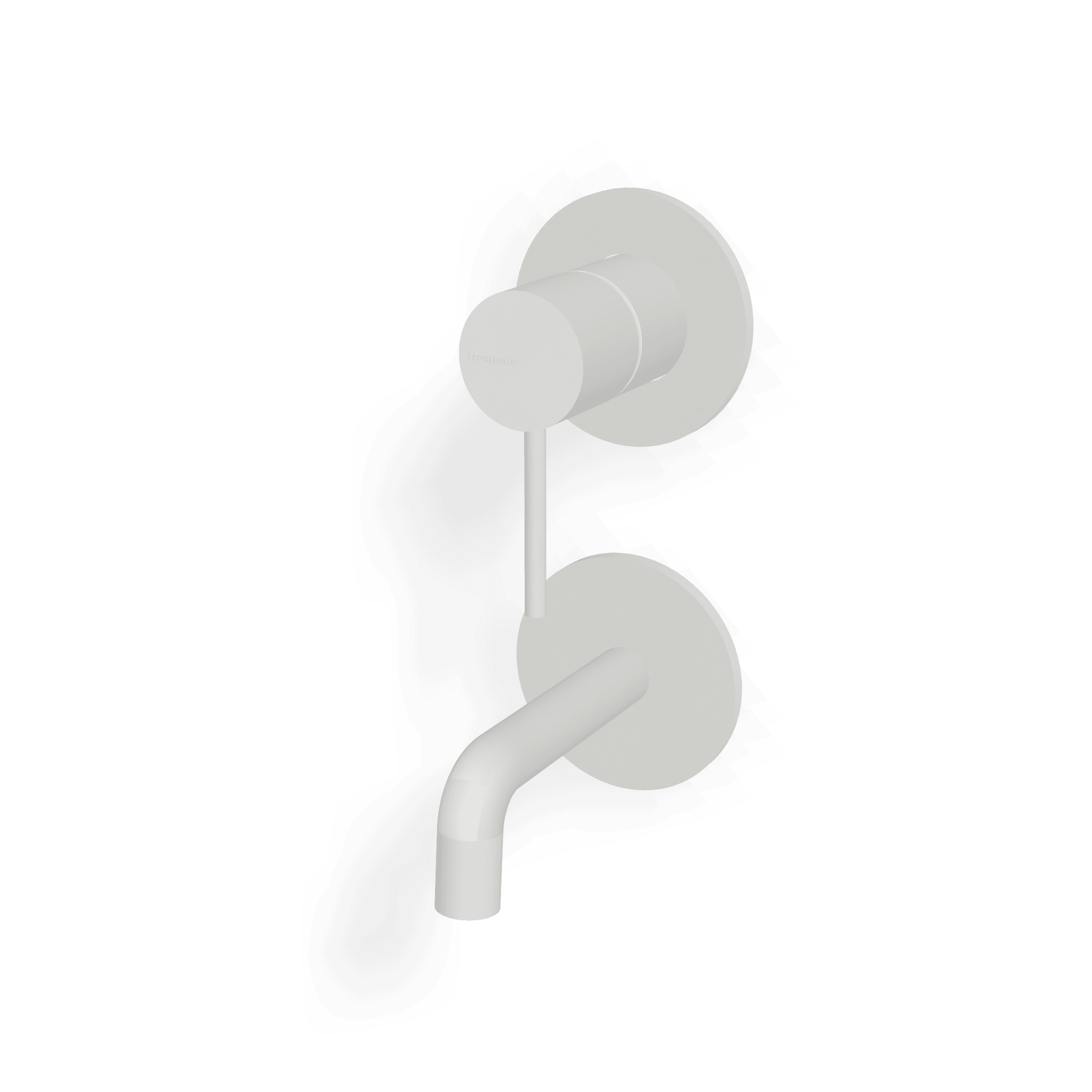 Внешняя часть смесителя для раковины из стены 97 мм Up+