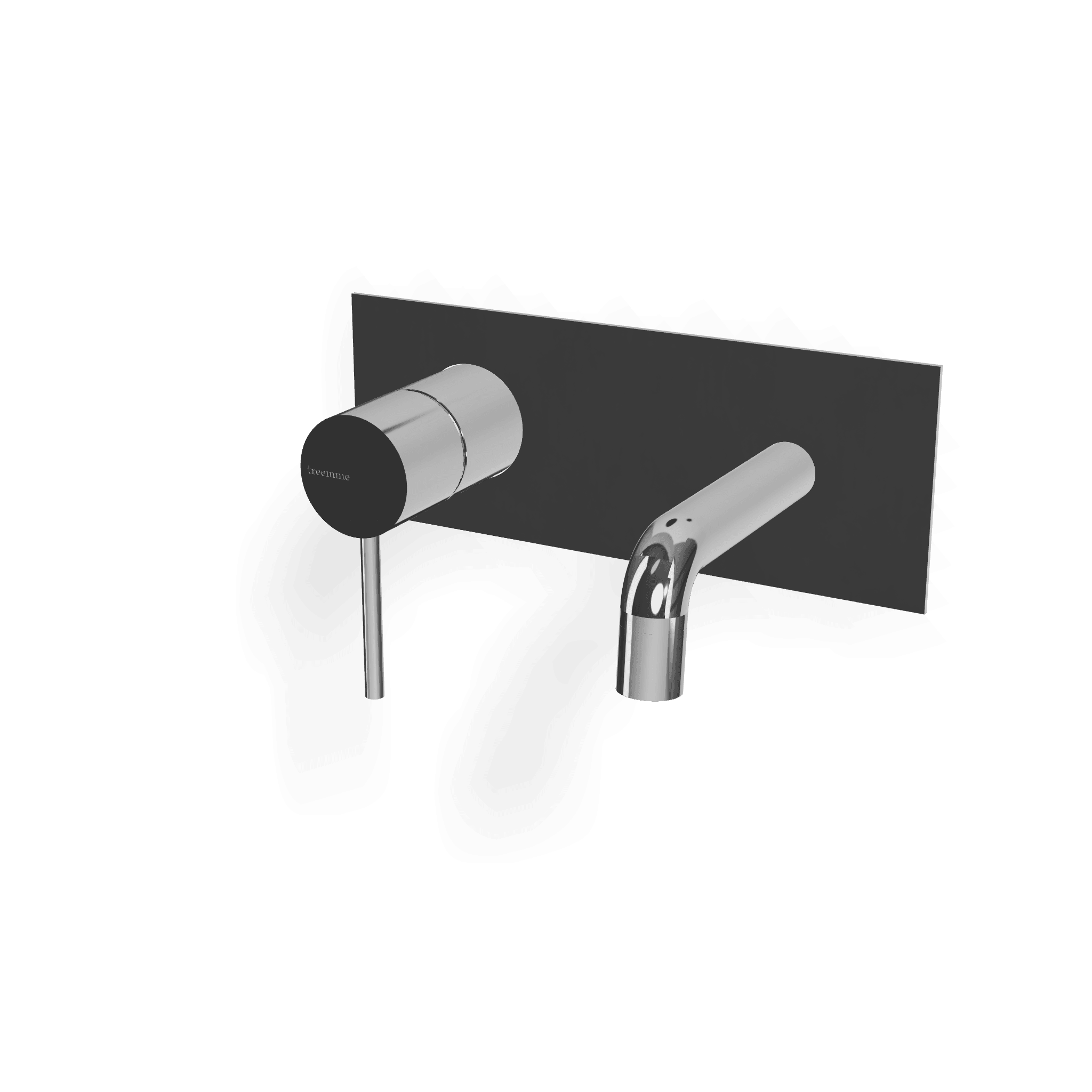 Внешняя часть смесителя для раковины из стены 97 мм Up+