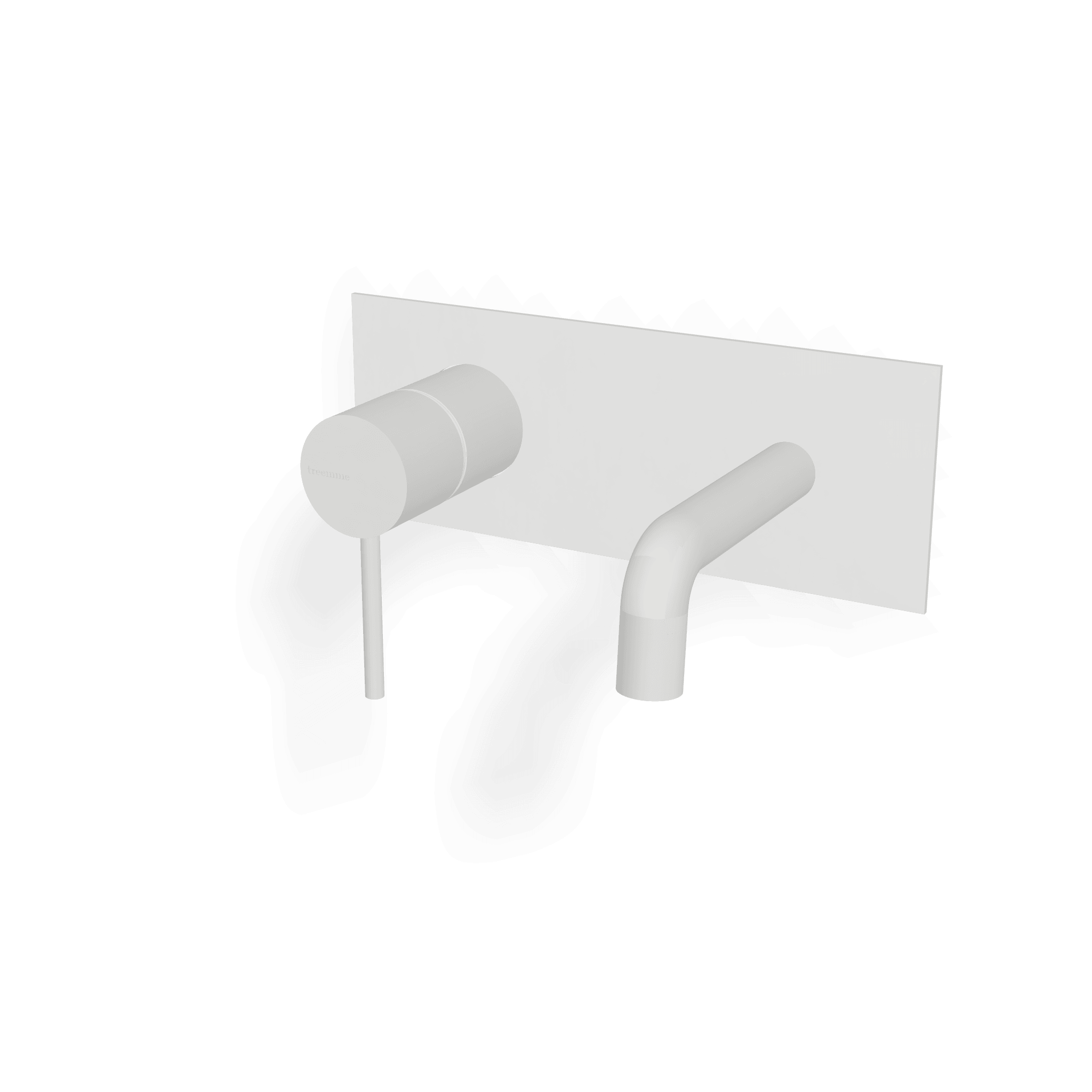 Внешняя часть смесителя для раковины из стены 97 мм Up+