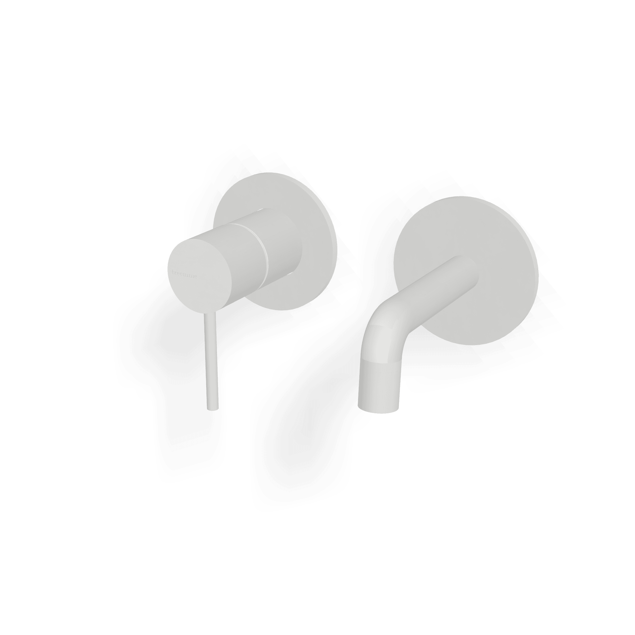 Внешняя часть смесителя для раковины из стены 97 мм Up+