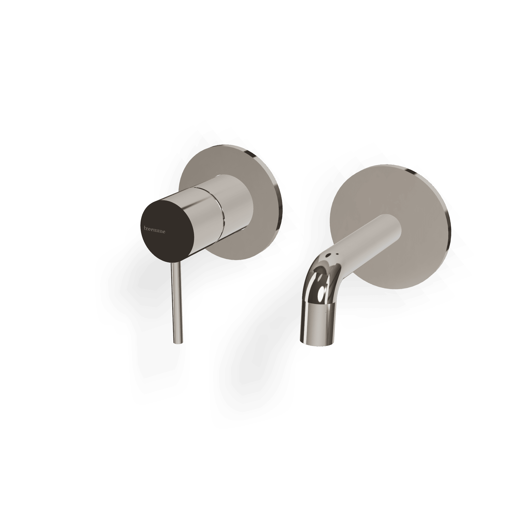 Внешняя часть смесителя для раковины из стены 97 мм Up+