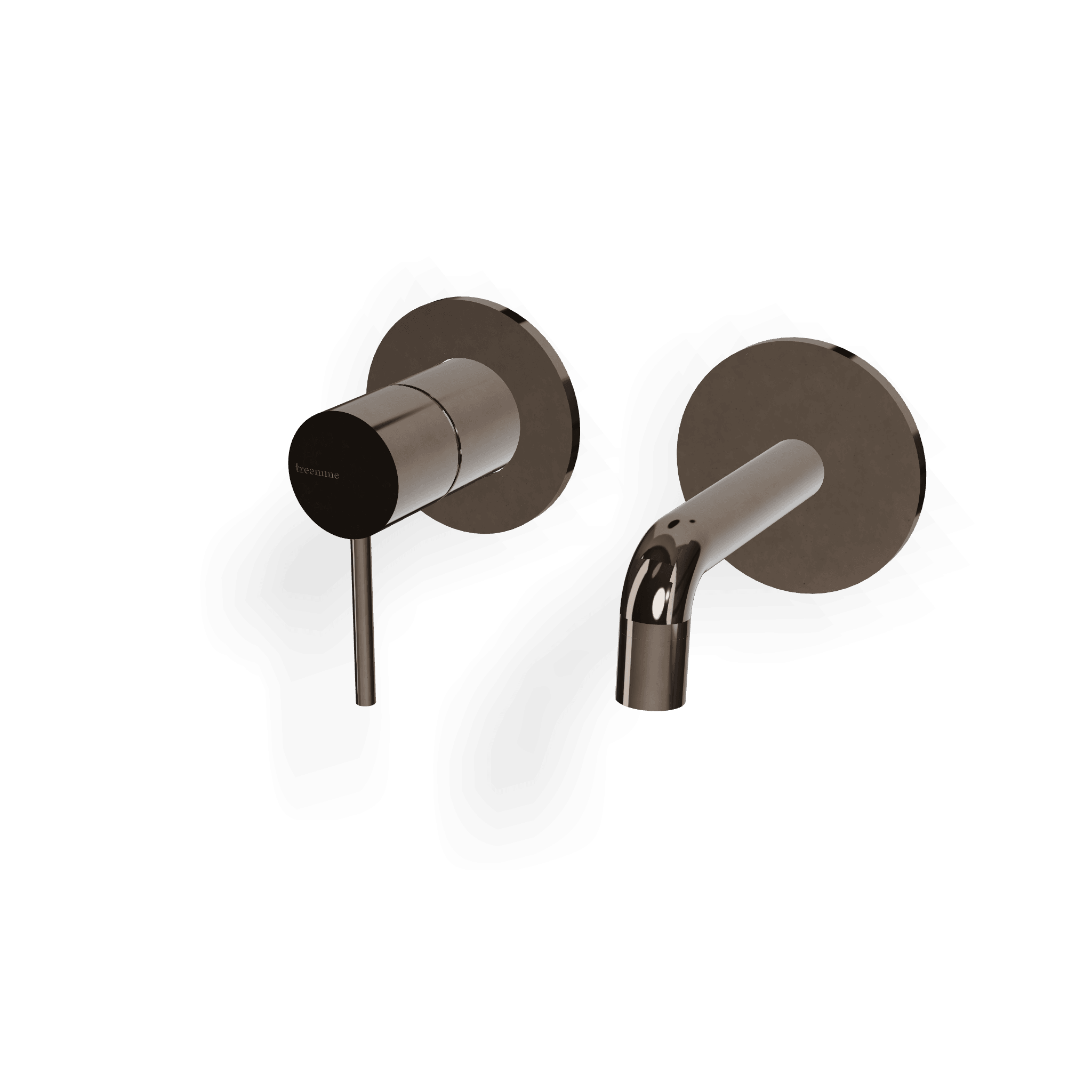 Внешняя часть смесителя для раковины из стены 97 мм Up+