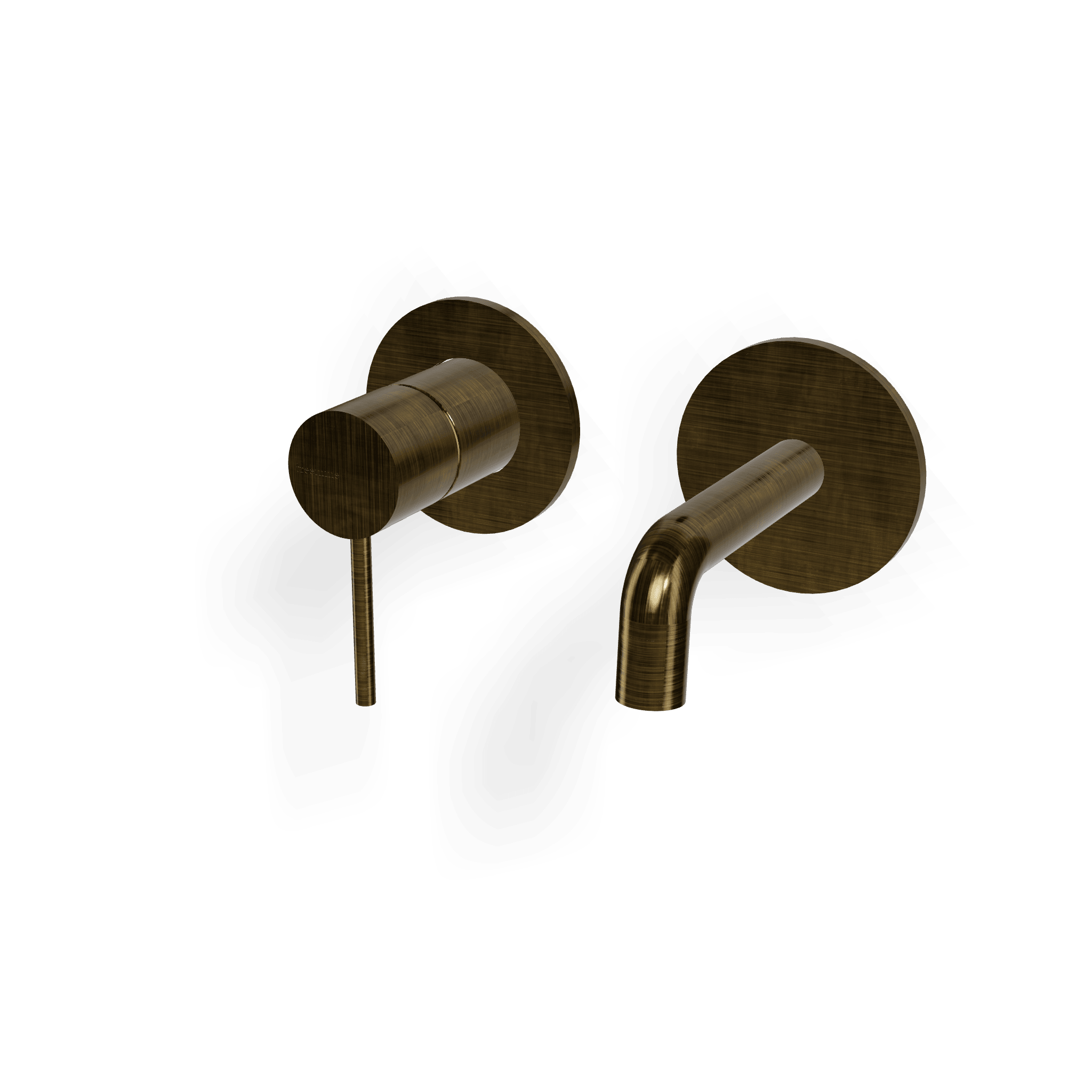 Внешняя часть смесителя для раковины из стены 97 мм Up+