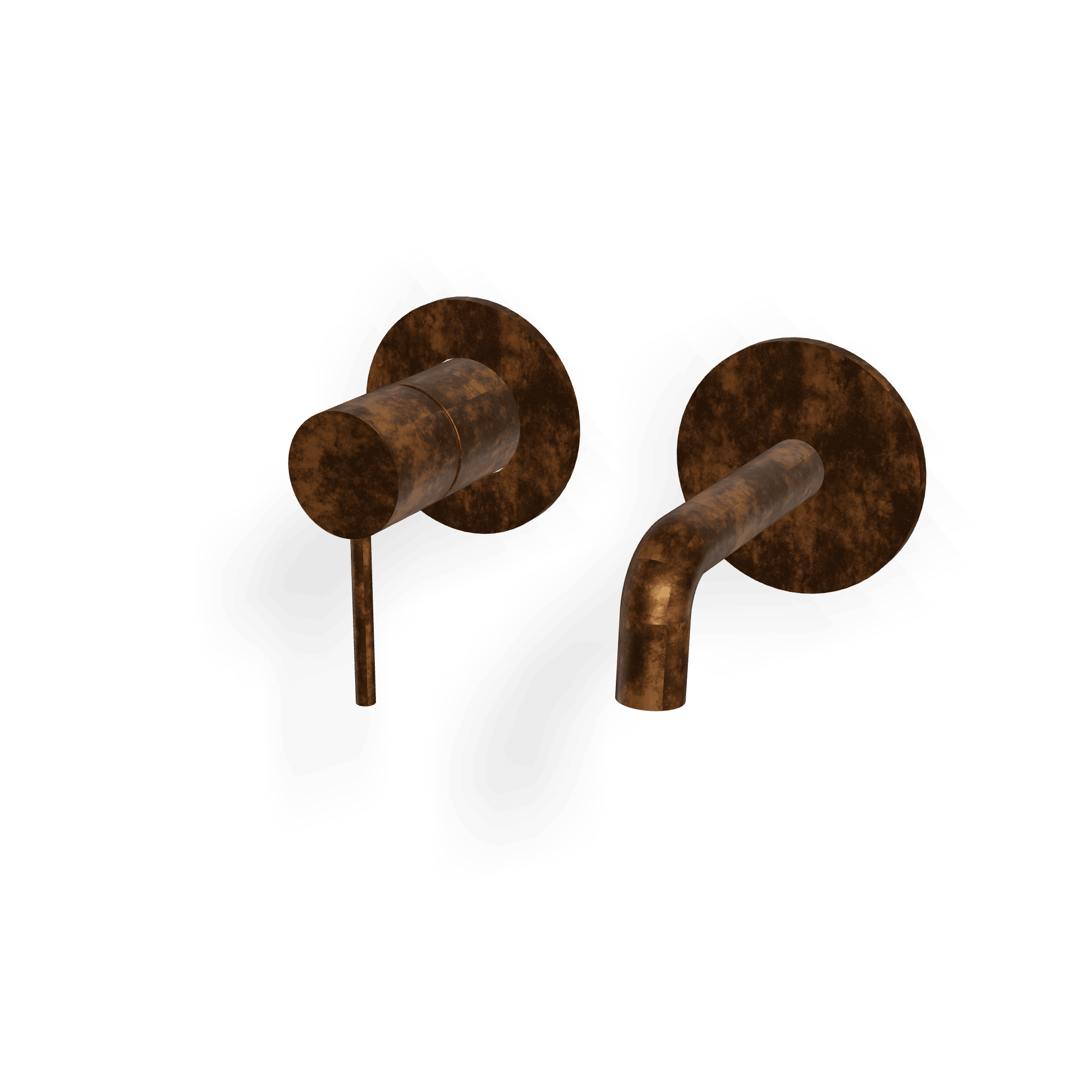 Внешняя часть смесителя для раковины из стены 97 мм Up+