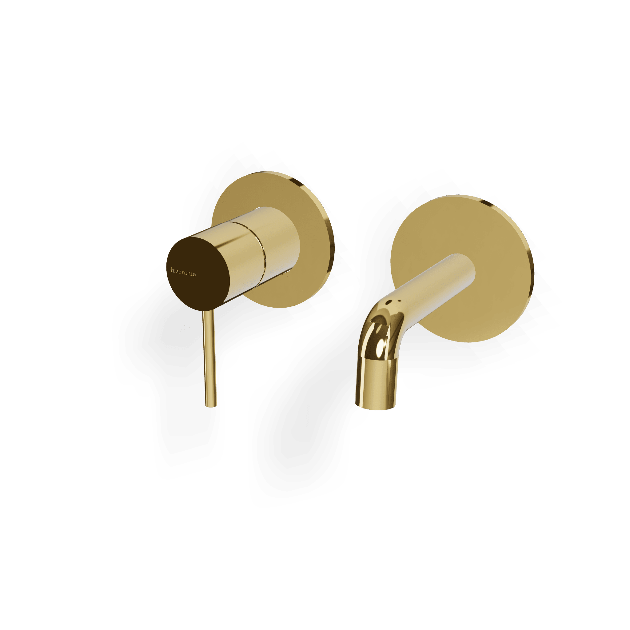 Внешняя часть смесителя для раковины из стены 97 мм Up+