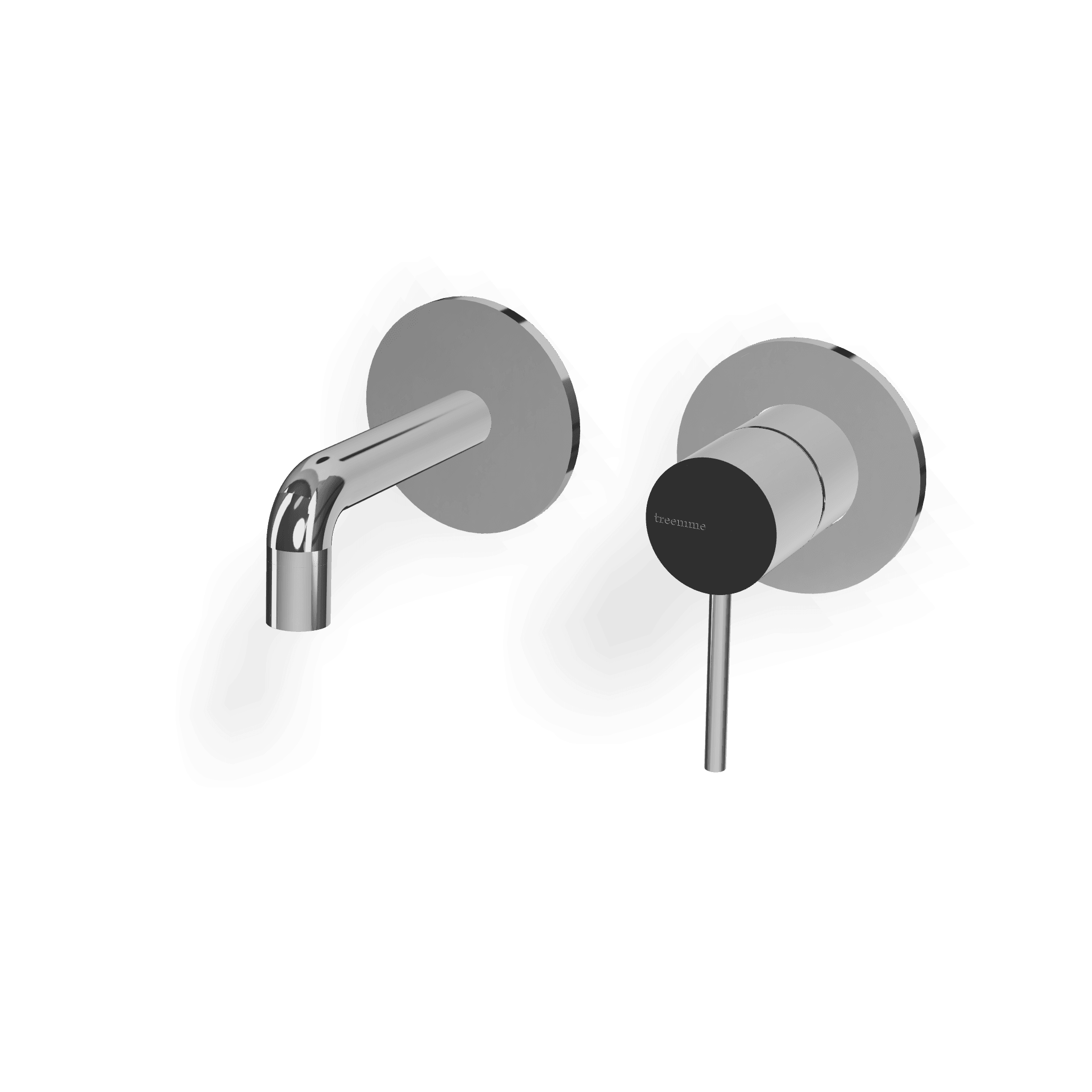 Внешняя часть смесителя для раковины из стены 97 мм Up+