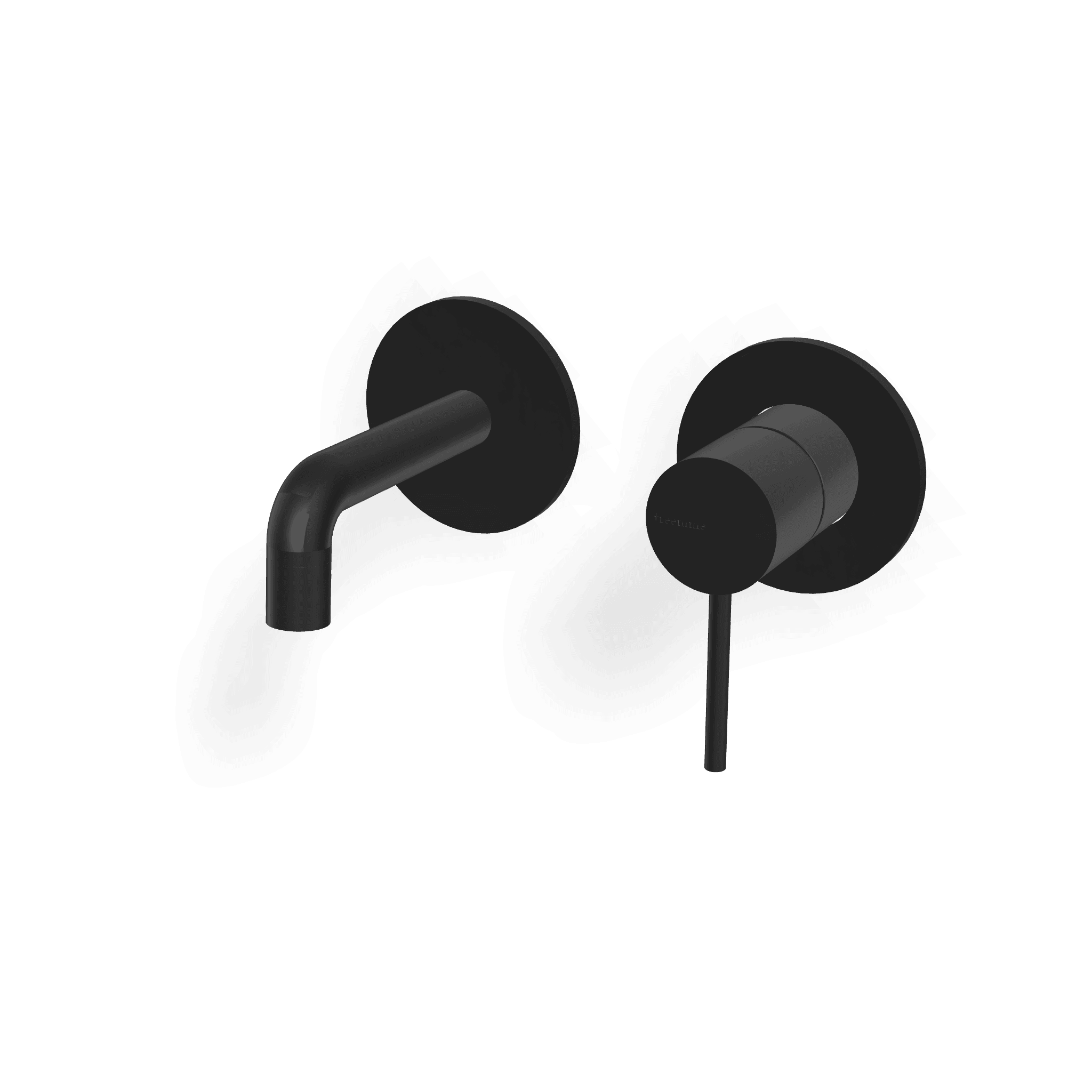 Внешняя часть смесителя для раковины из стены 97 мм Up+