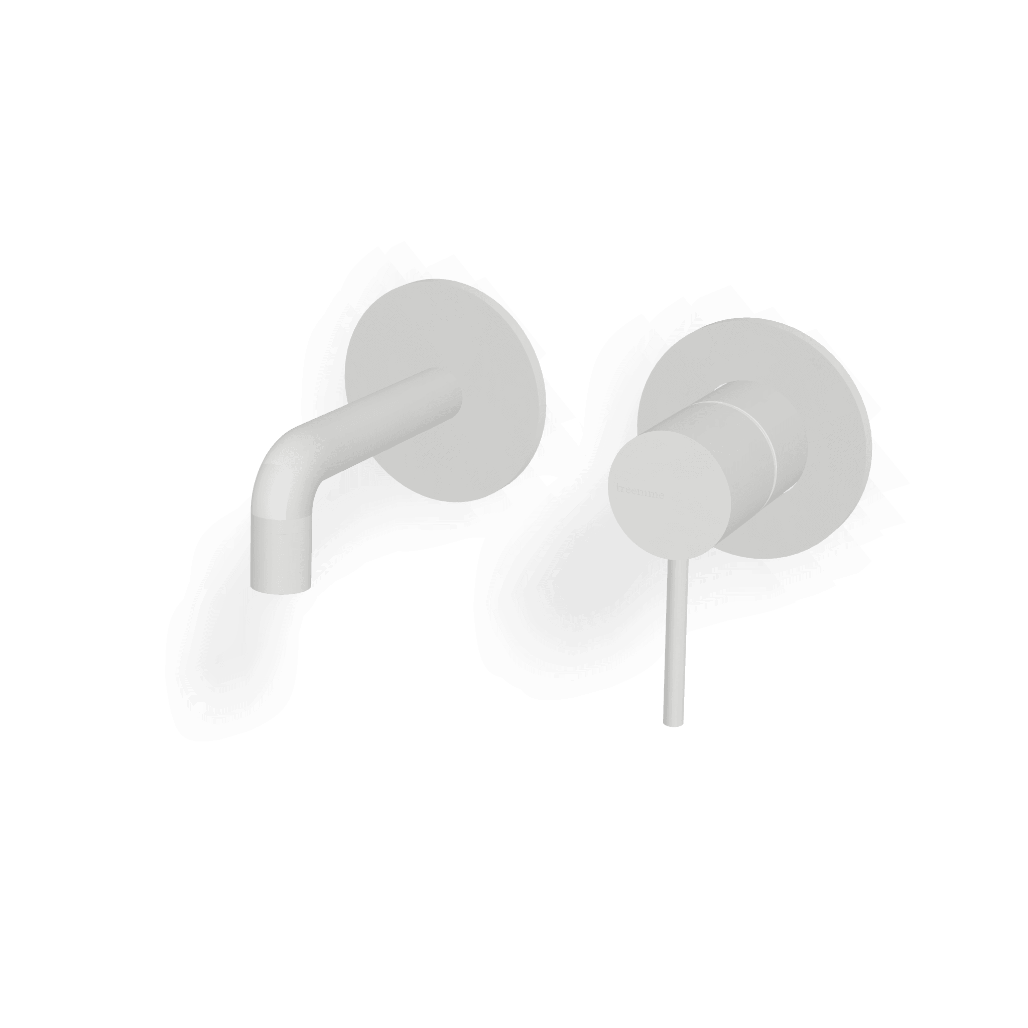 Внешняя часть смесителя для раковины из стены 97 мм Up+