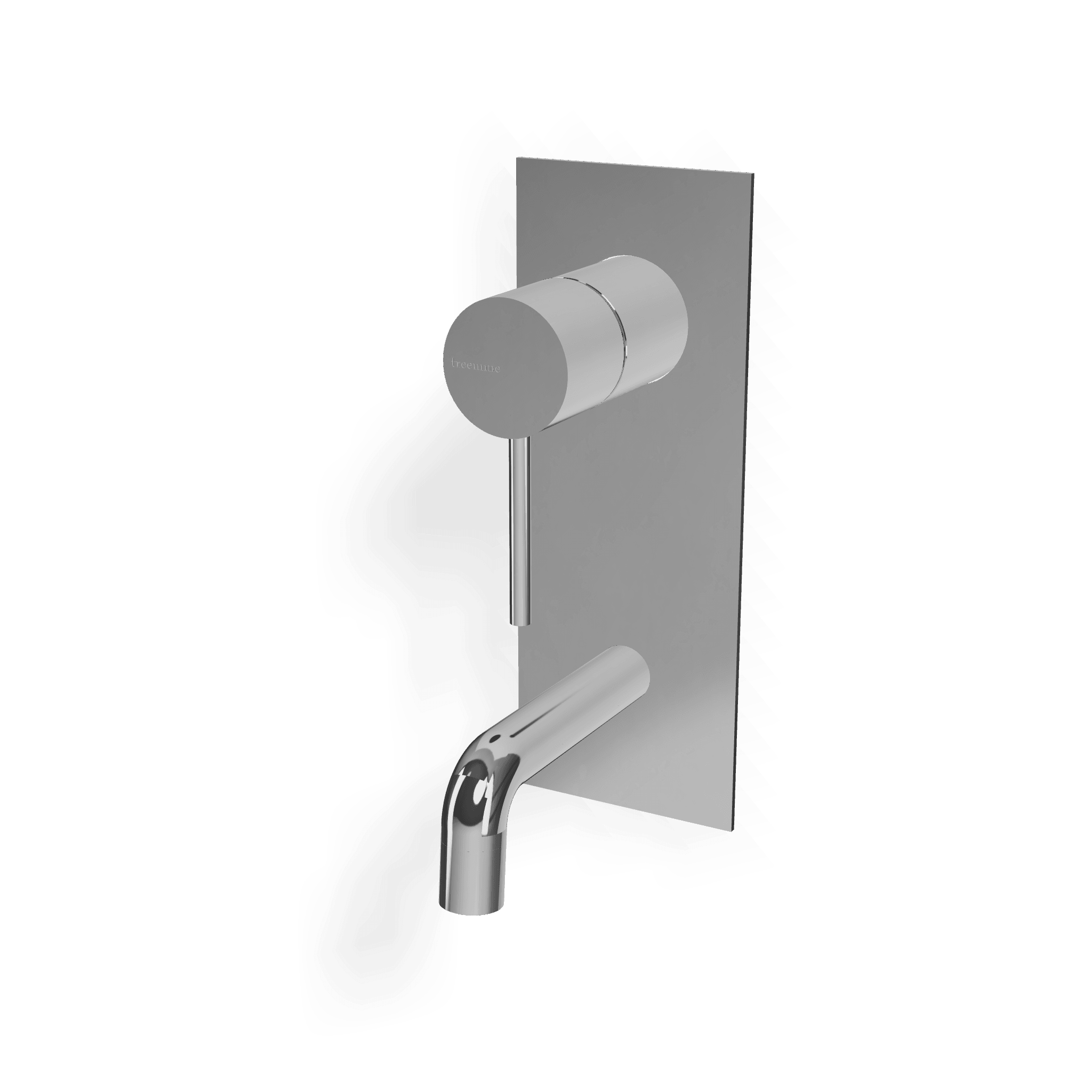 Внешняя часть смесителя для раковины из стены 97 мм Up+