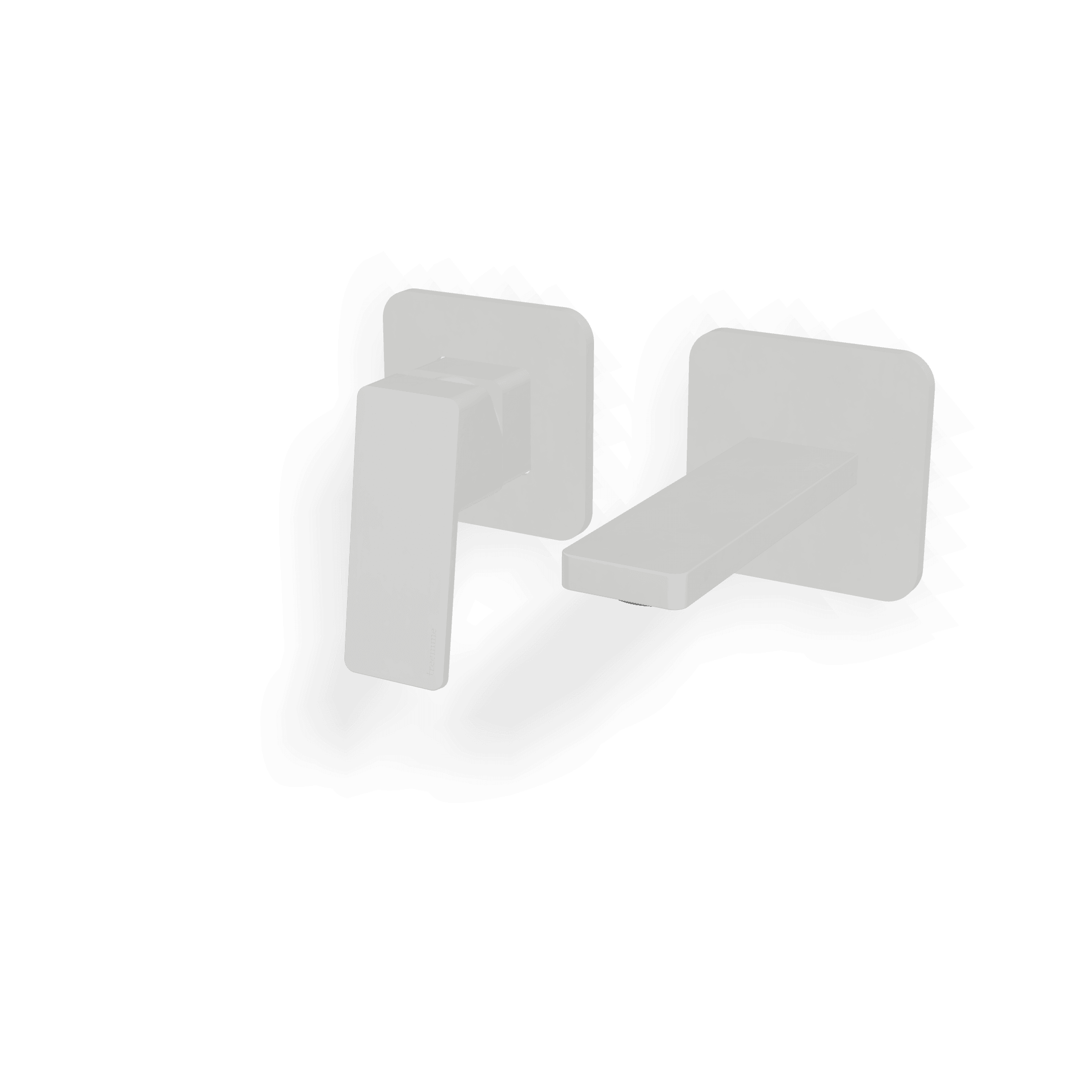 Внешняя часть смесителя для раковины из стены 110 мм Pa36