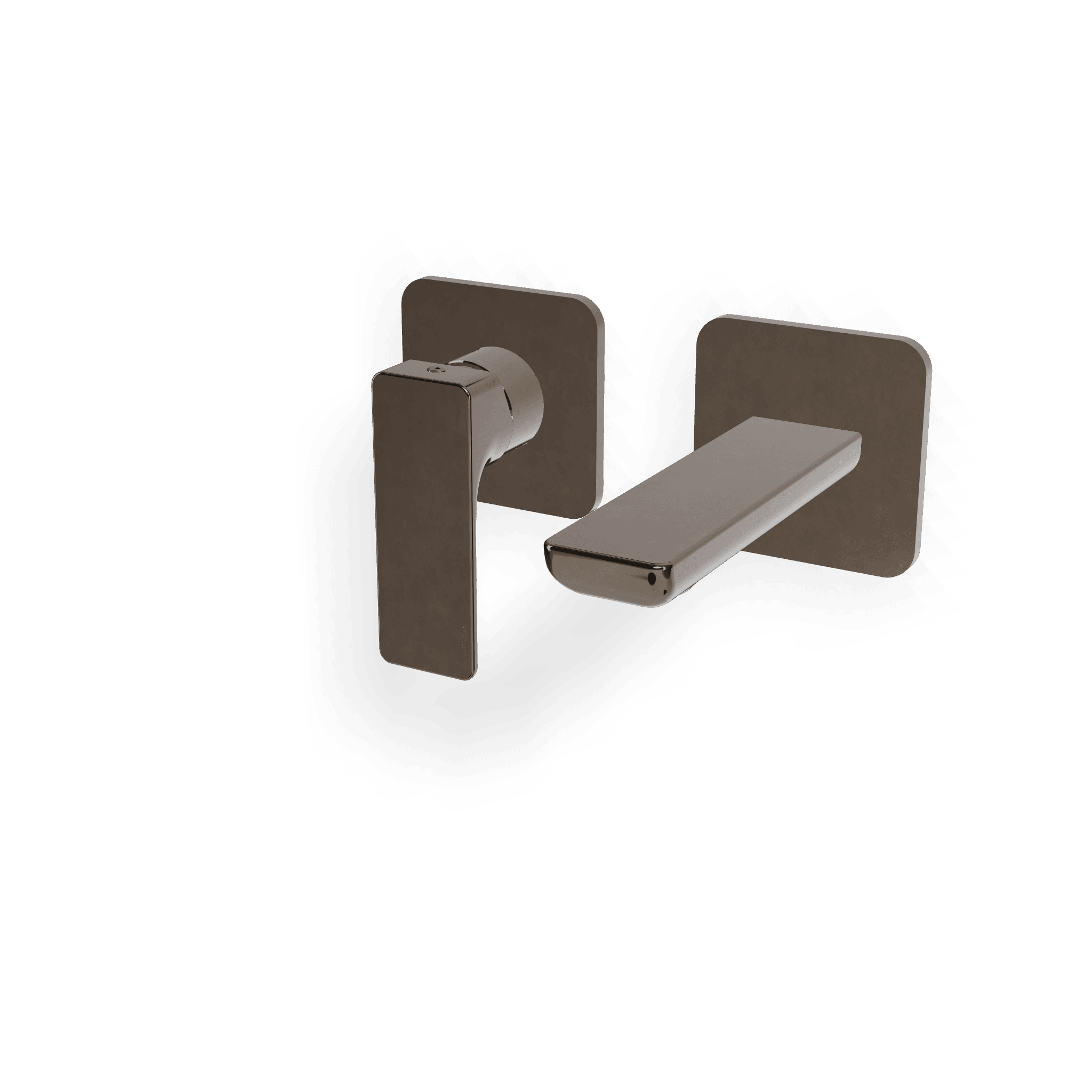 Внешняя часть смесителя для раковины из стены 110 мм Hask