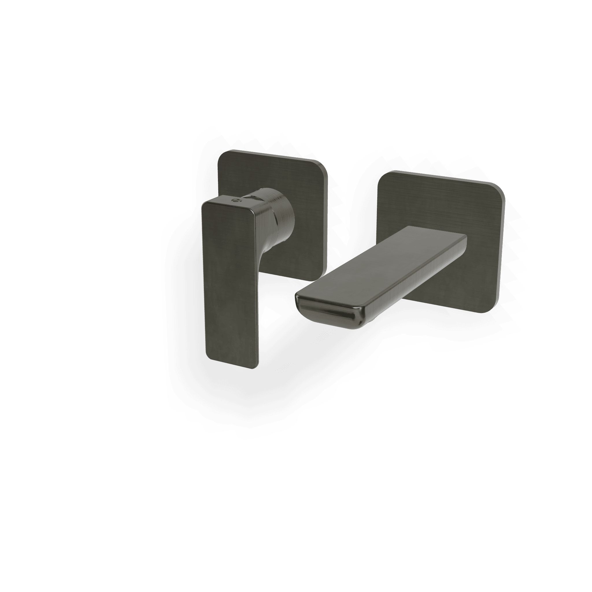 Внешняя часть смесителя для раковины из стены 110 мм Hask