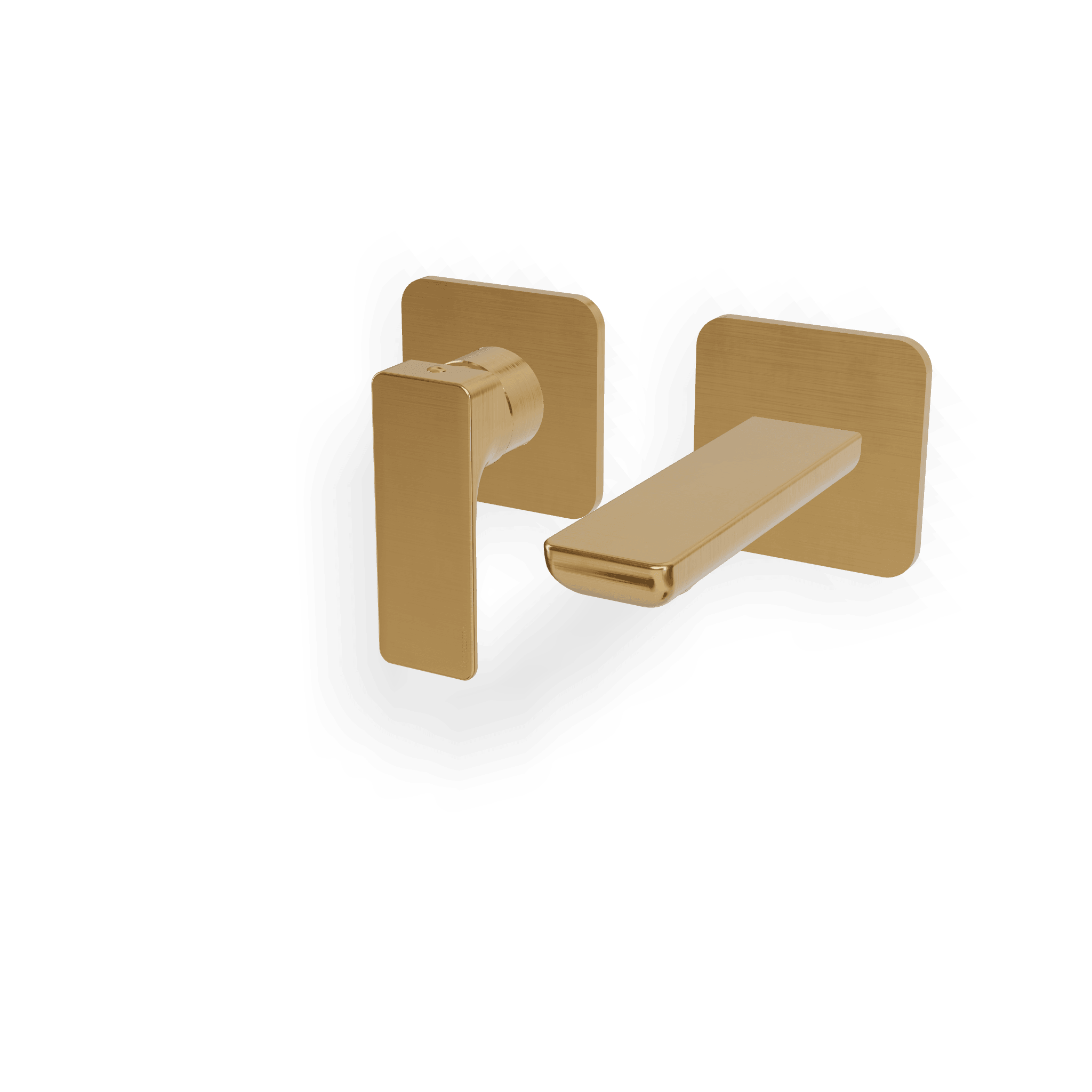 Внешняя часть смесителя для раковины из стены 110 мм Hask