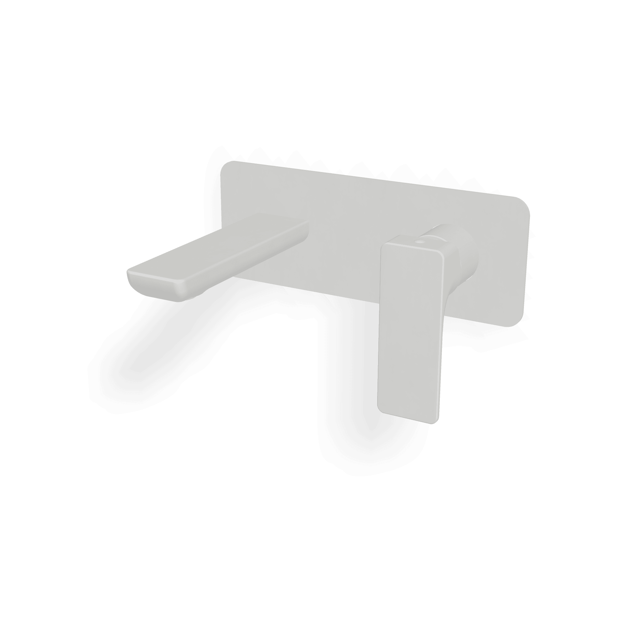 Внешняя часть смесителя для раковины из стены 110 мм Hask