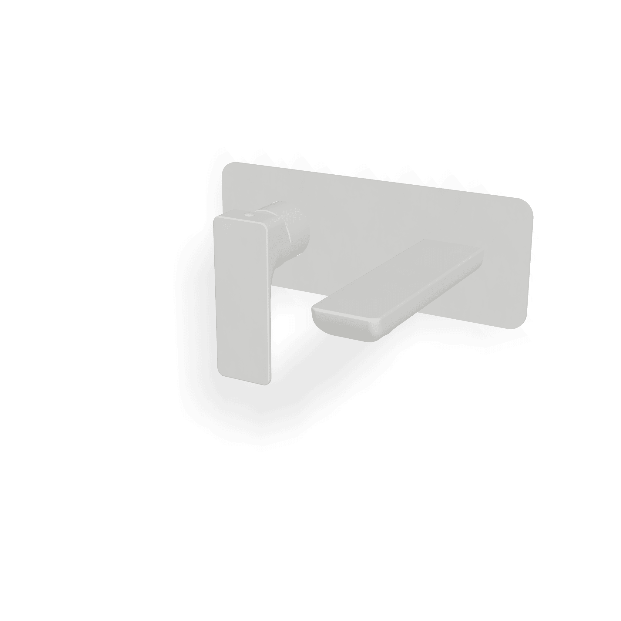 Внешняя часть смесителя для раковины из стены 110 мм Hask