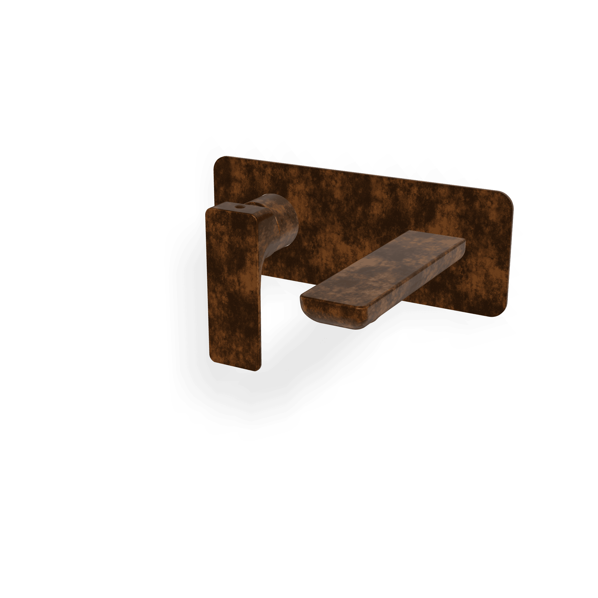 Внешняя часть смесителя для раковины из стены 110 мм Hask